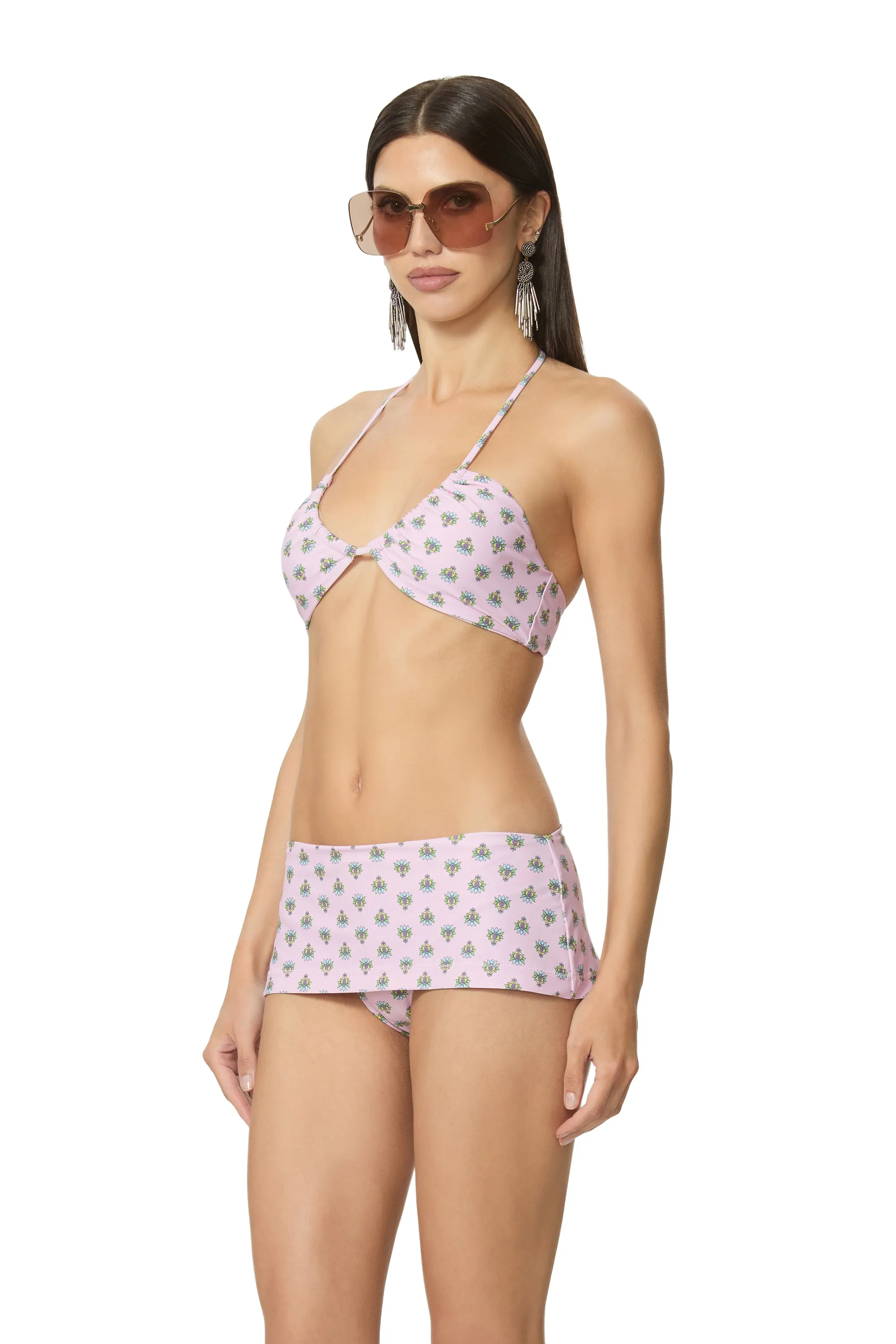 Cassis Bikini Top - Crocus Foulard sold by AFRM product image thumbnail 4