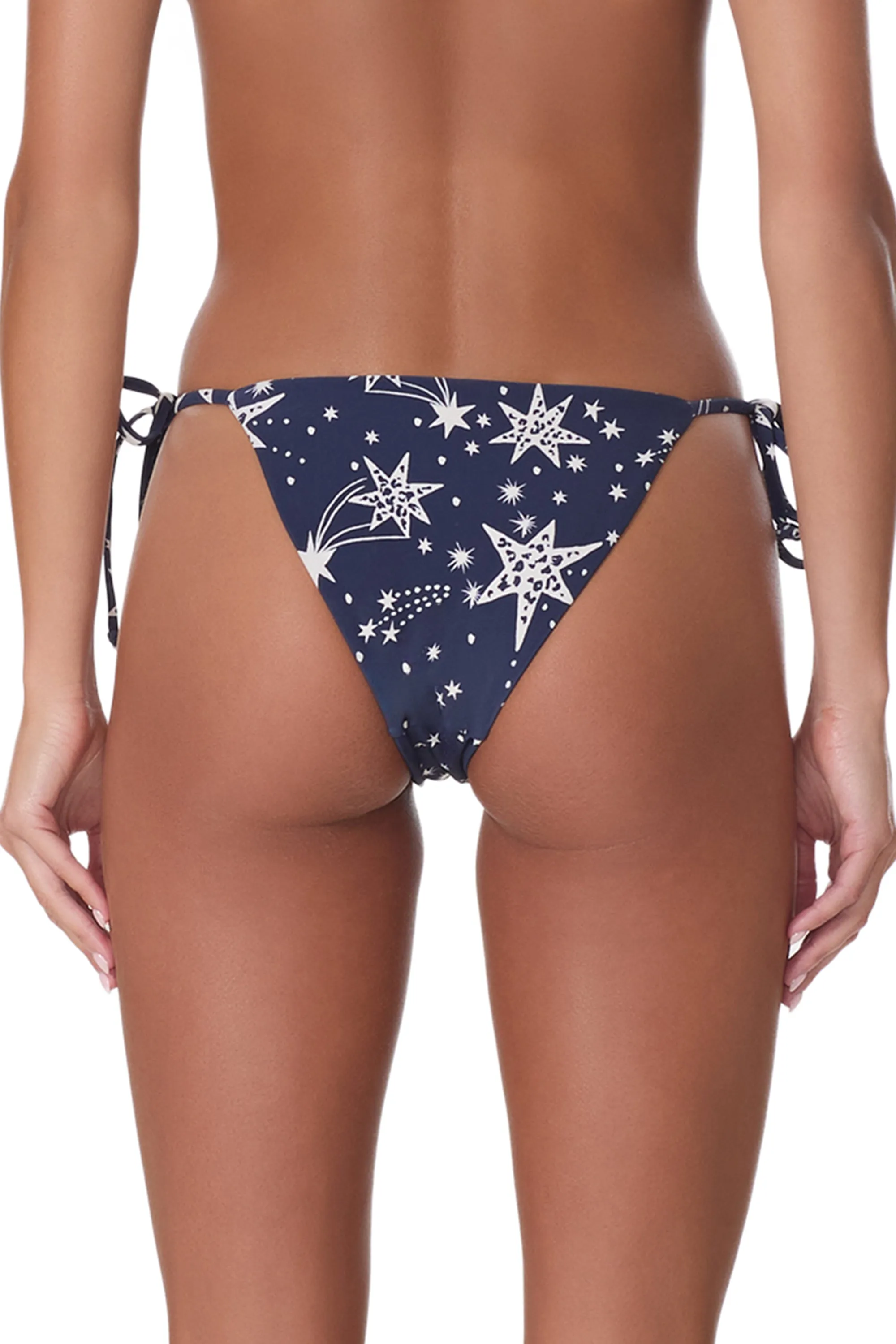 Cali Bikini Bottom - Navy Shooting Stars sold by AFRM product image thumbnail 5