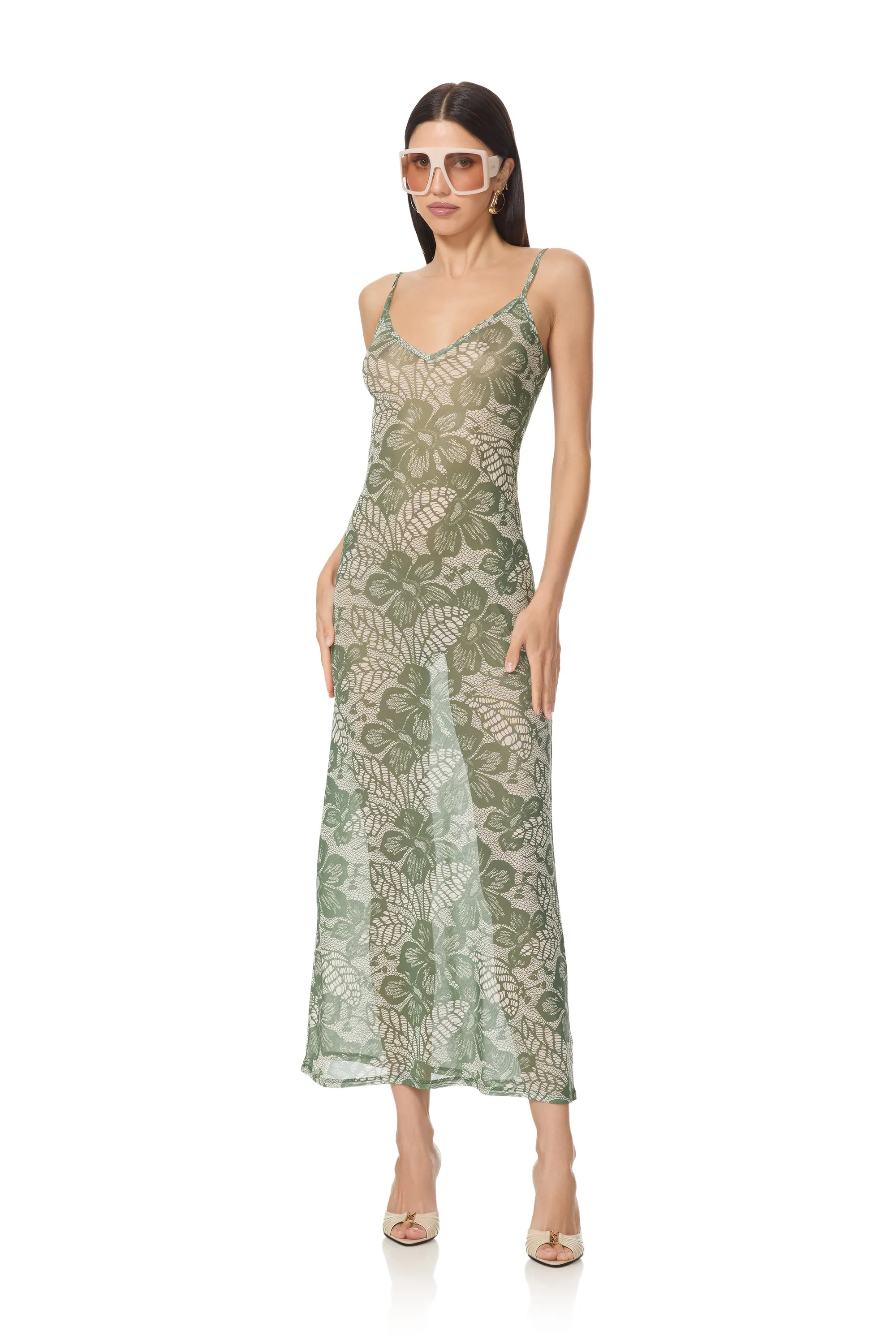 Paola Dress - Layered Roses sold by AFRM product image thumbnail 5
