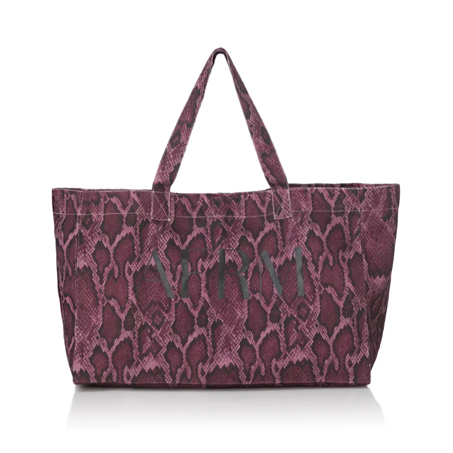 AFRM Tote Bag - Plum Wine Snake sold by AFRM