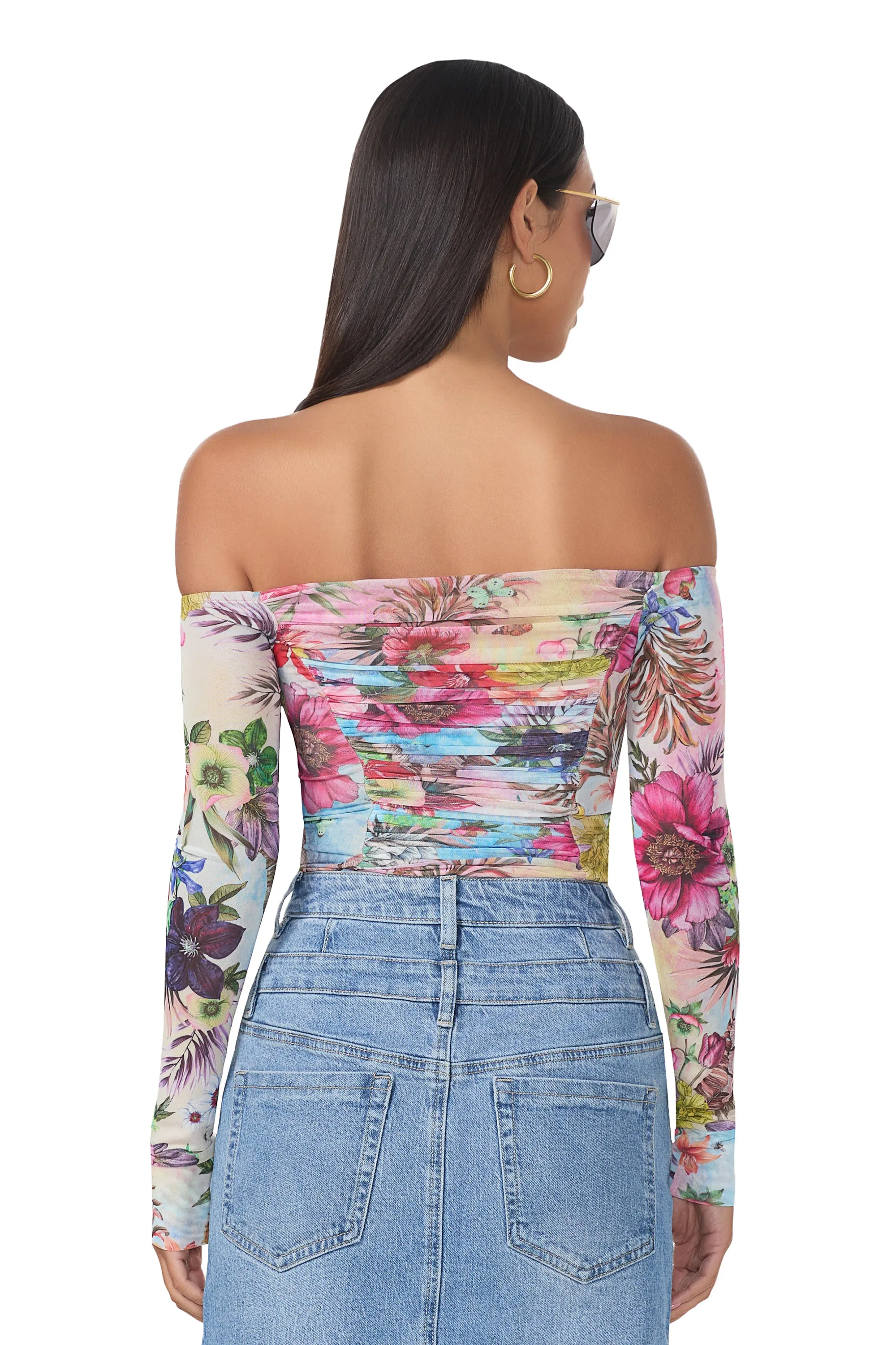 Odilla Top - Tropical Convo sold by AFRM product image thumbnail 4