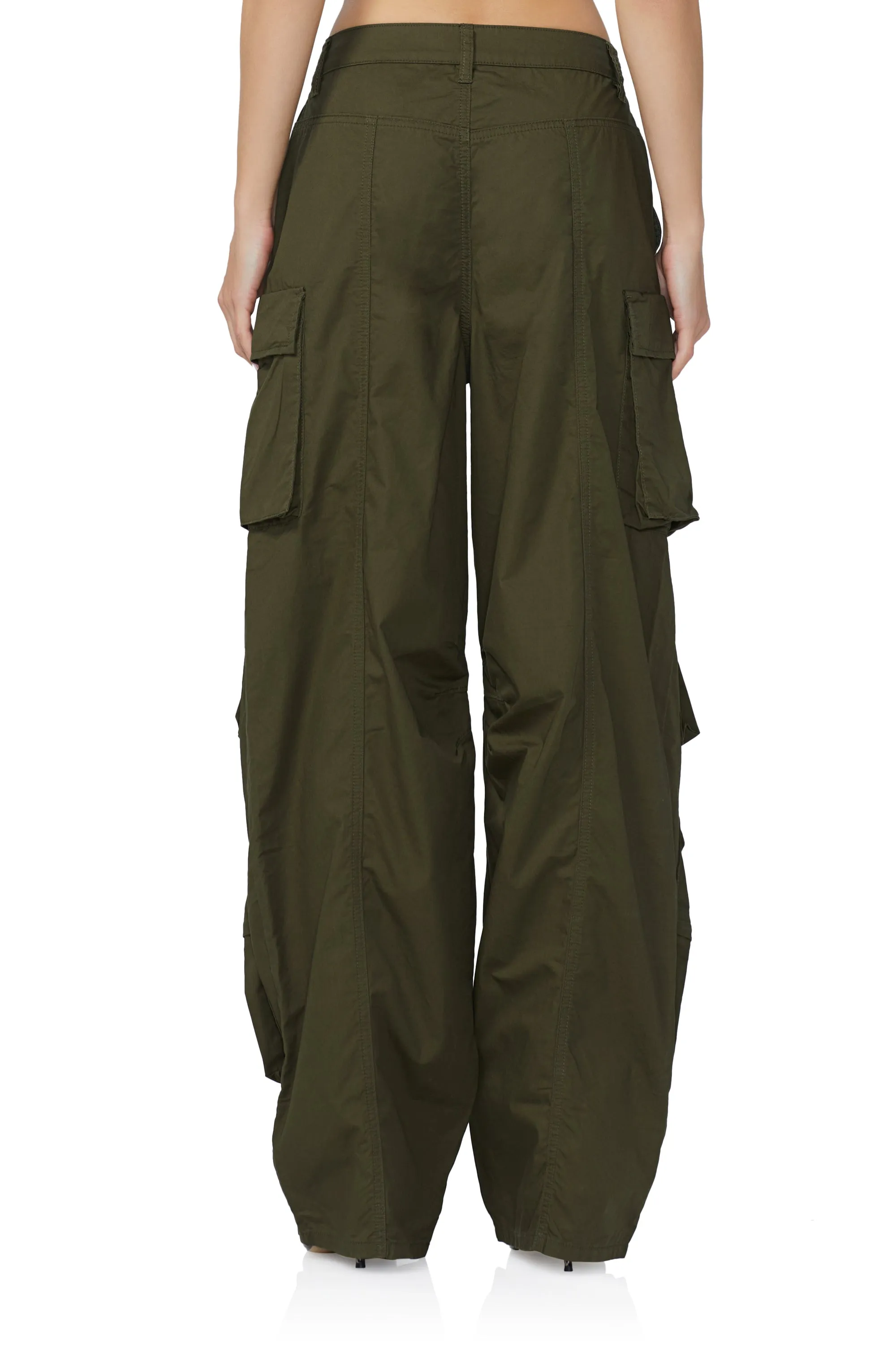 Parker Baggy Cargo Pant - Olive Night sold by AFRM product image thumbnail 5