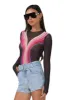 Kaylee Top - Ombre Shadow sold by AFRM