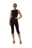 Tahlia Capri Catsuit - Noir sold by AFRM