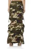 Cassie Cargo Maxi Skirt - Woodland Camo sold by AFRM