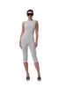 Tahlia Capri Catsuit - Heather Grey sold by AFRM