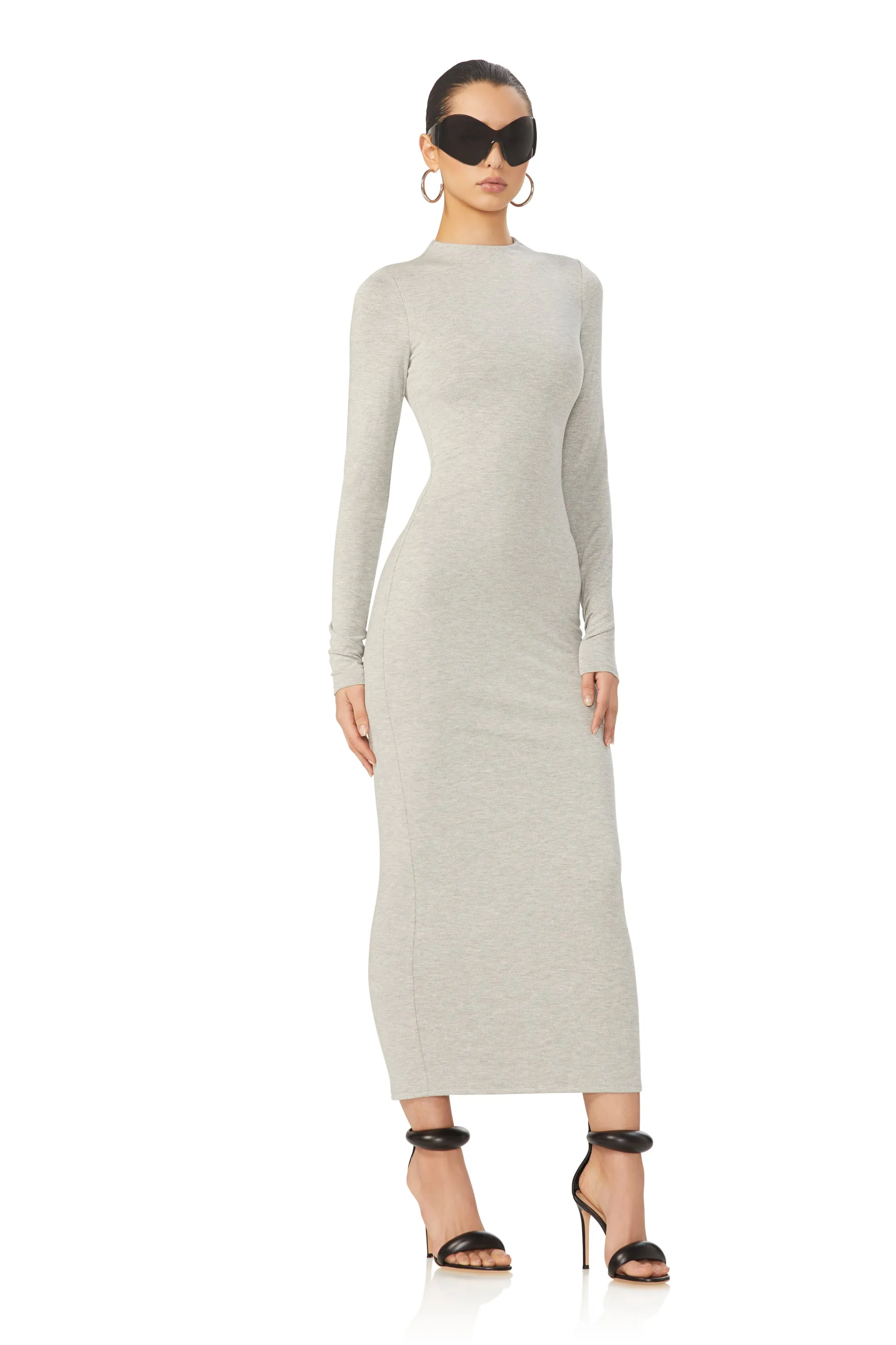 Juniper Dress - Heather Grey sold by AFRM product image thumbnail 2