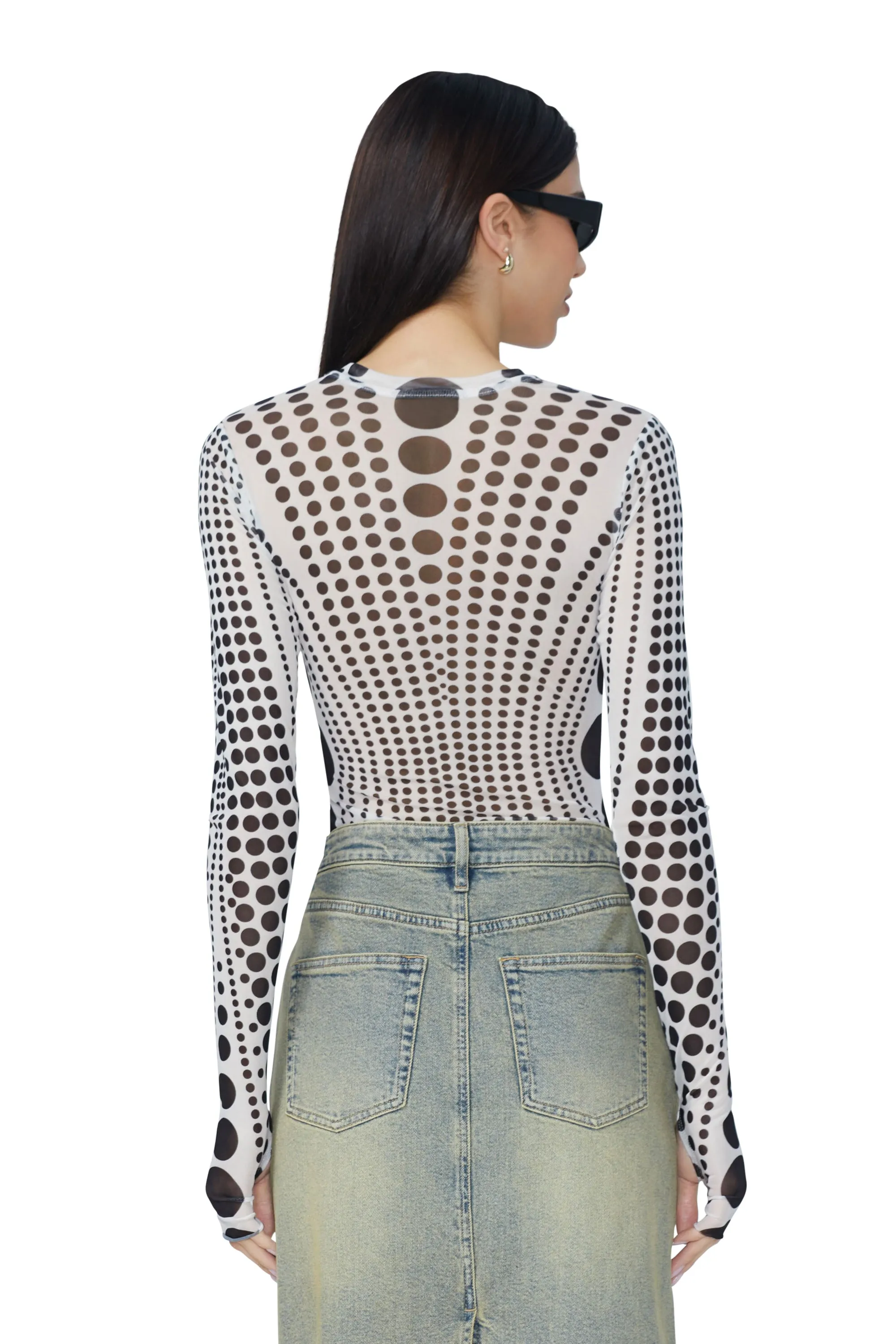 Kaylee Top - Illusion Dot sold by AFRM product image thumbnail 5