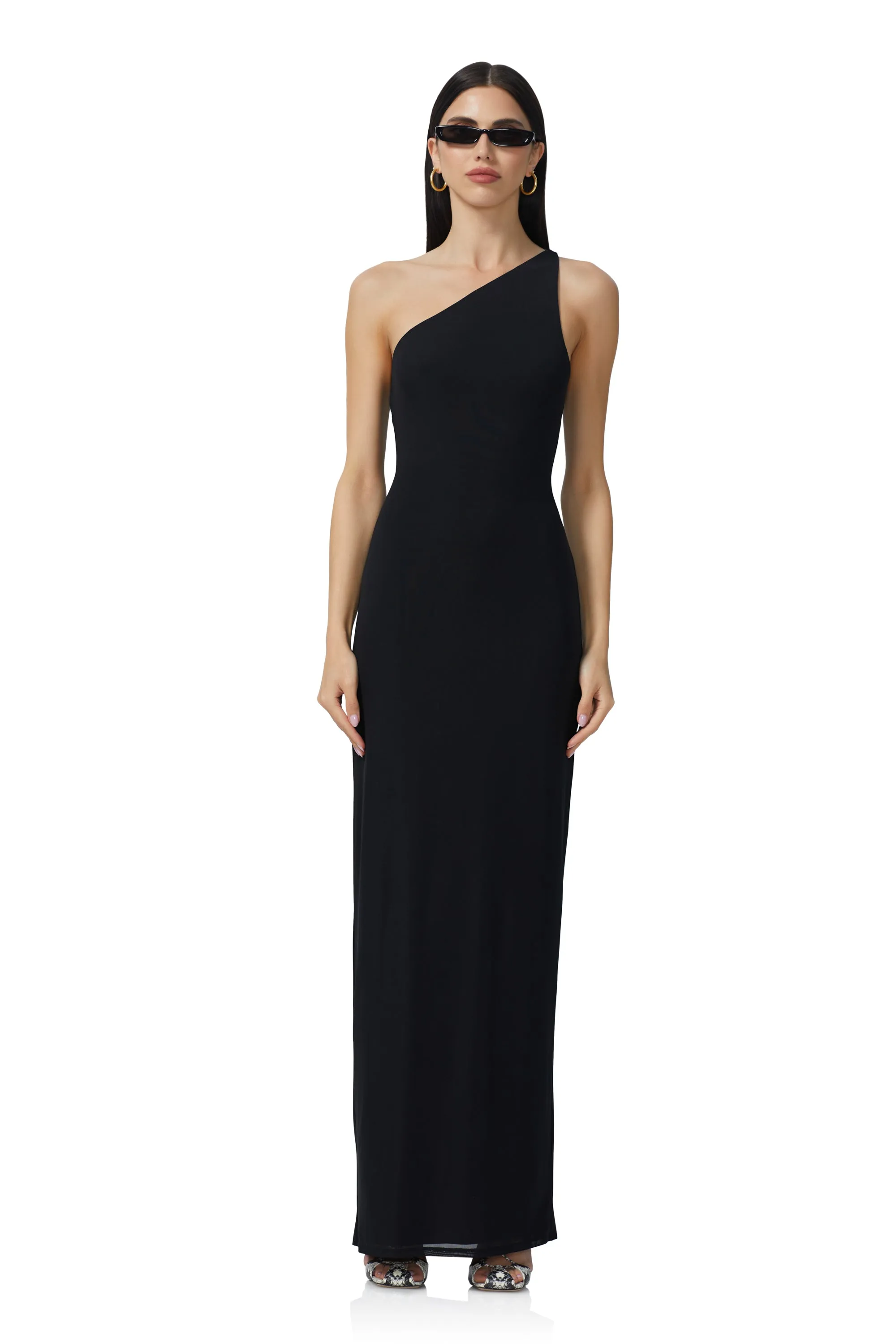 Savoy Maxi Dress - Noir sold by AFRM product image thumbnail 5
