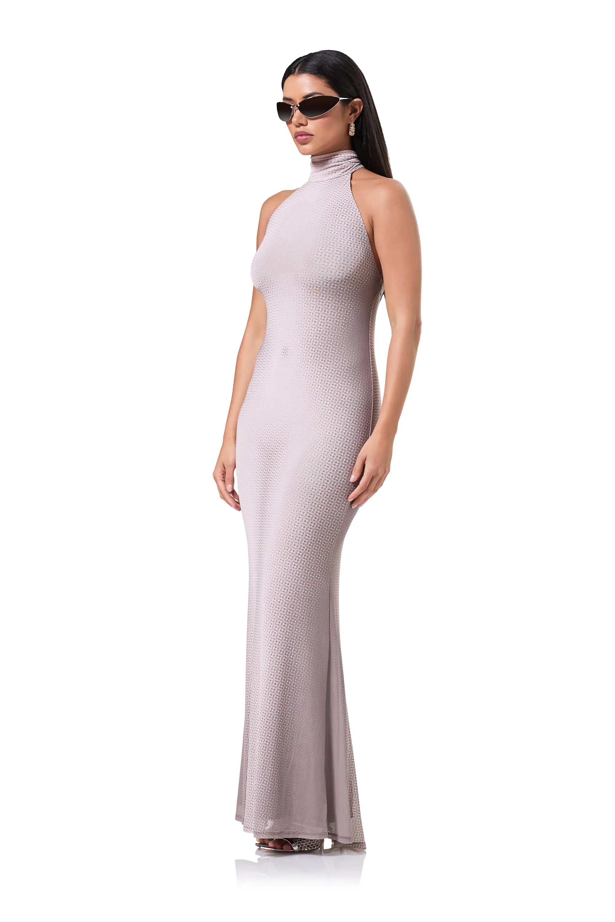Arlette Dress - Nude Illusion sold by AFRM product image thumbnail 3
