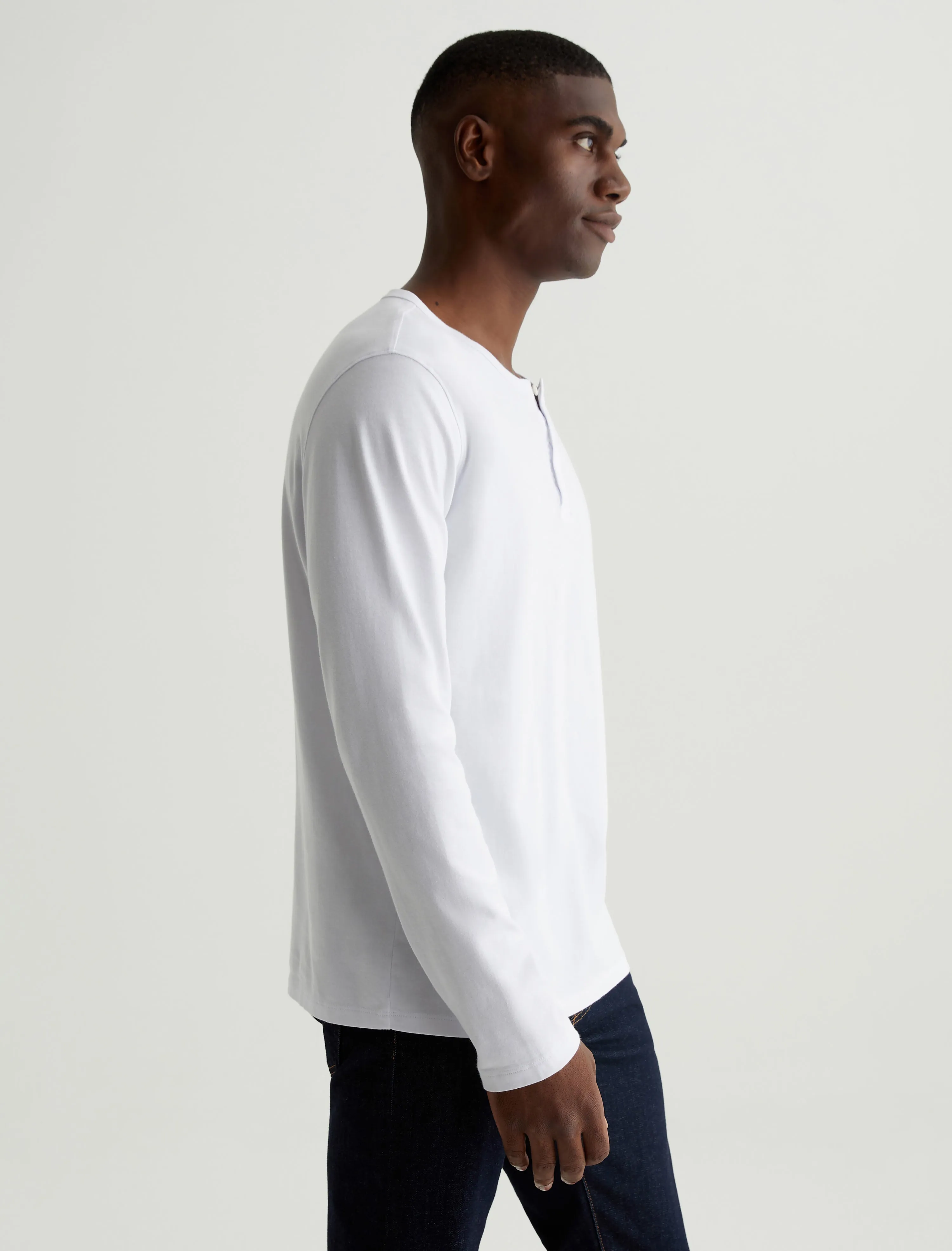 Bryce Long Sleeve Henley sold by AG Jeans product image thumbnail 3