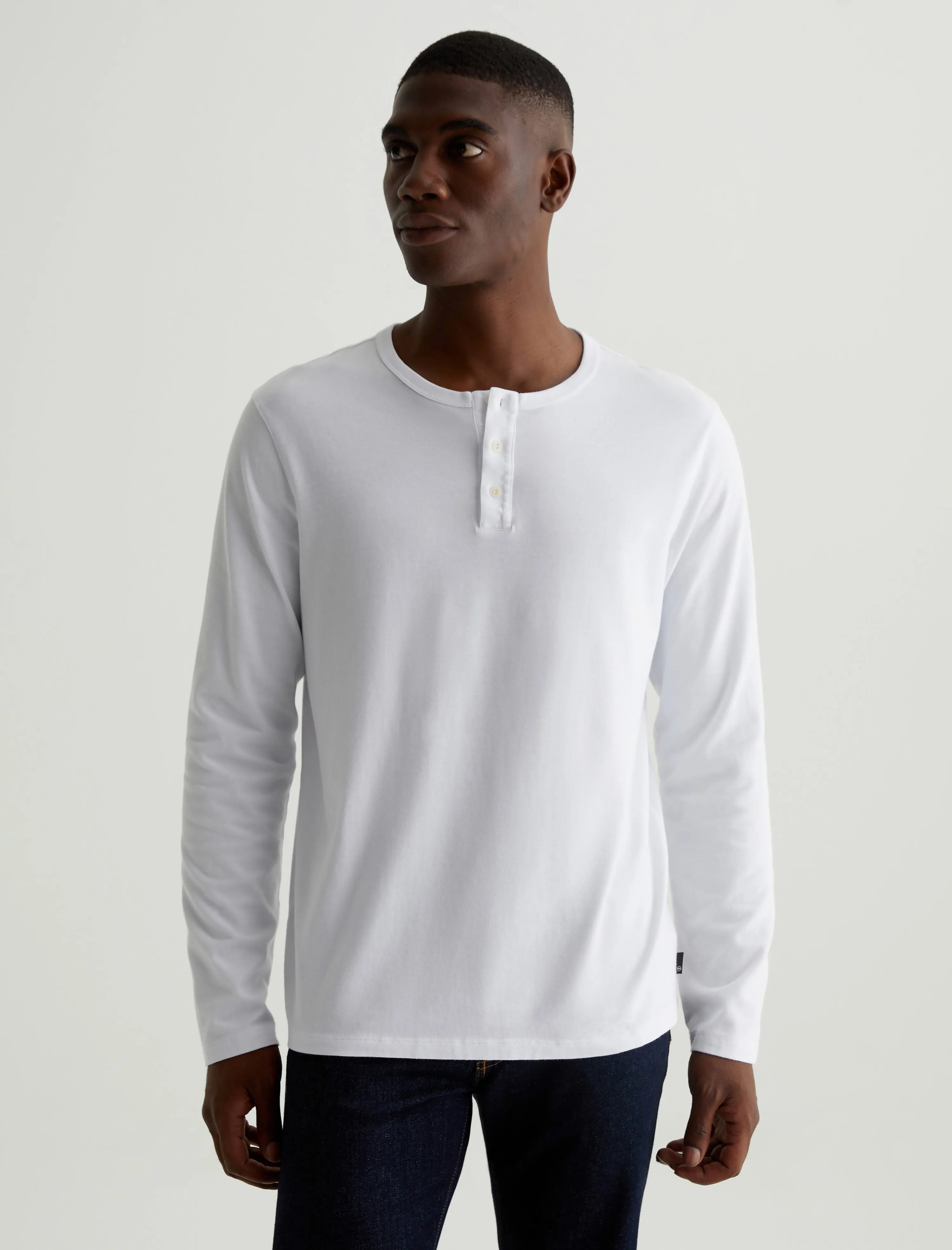 Bryce Long Sleeve Henley sold by AG Jeans