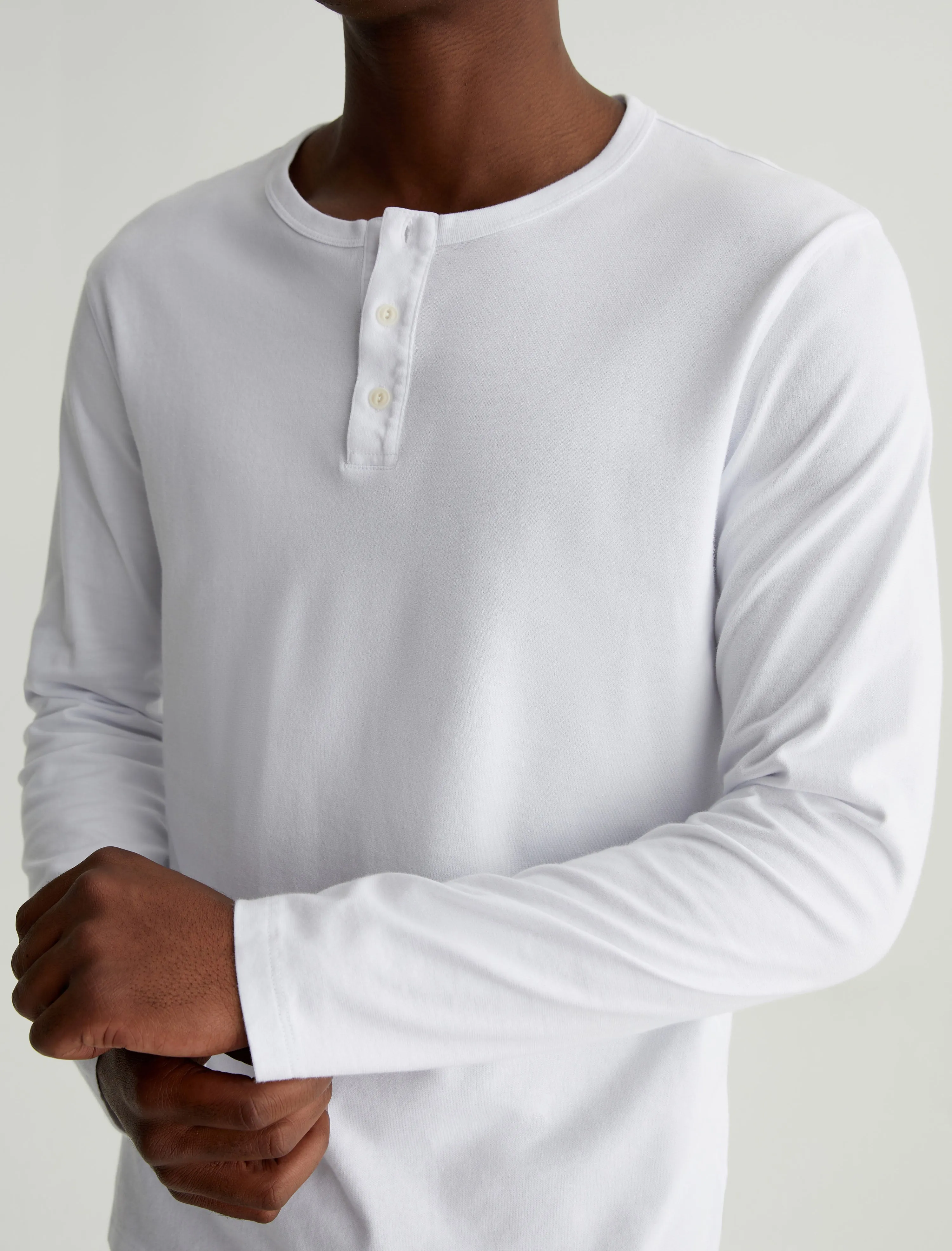 Bryce Long Sleeve Henley sold by AG Jeans product image thumbnail 2
