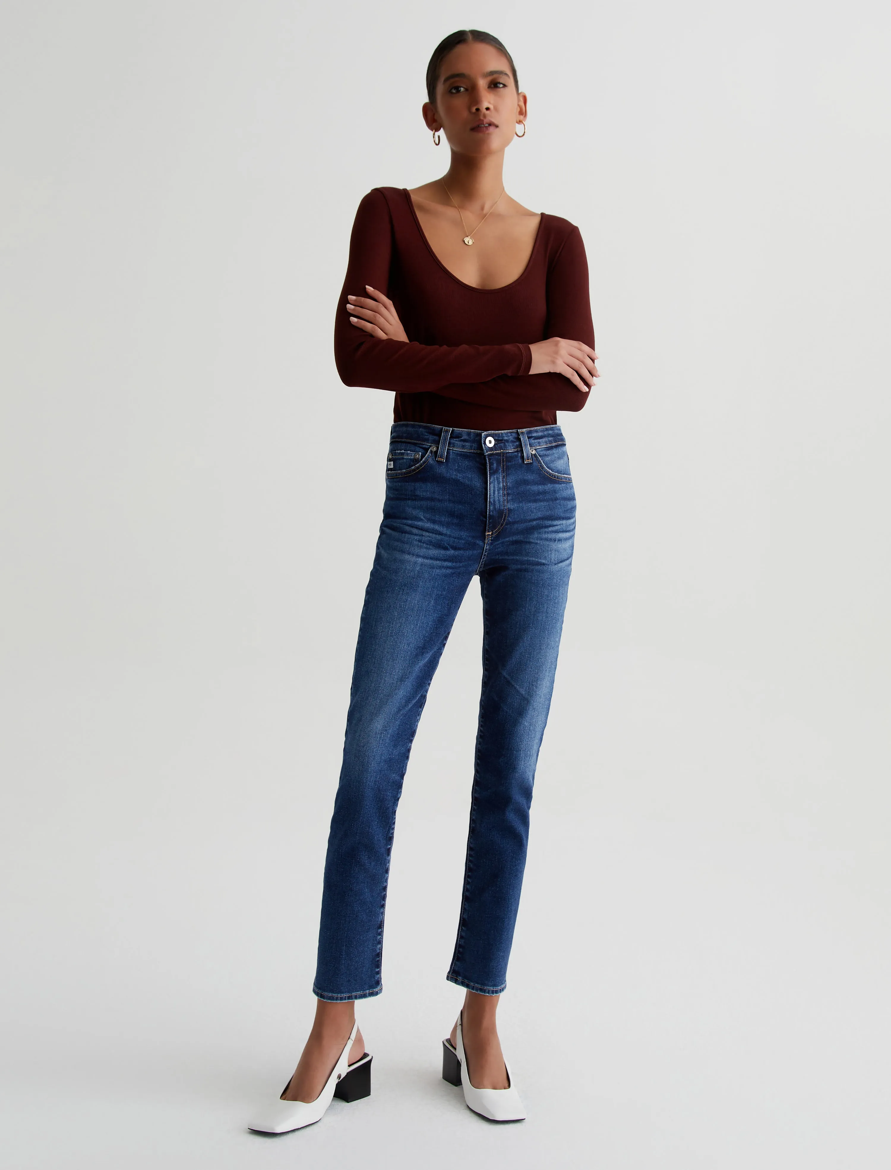 Jaxon Long Sleeve Scoop sold by Adriano Goldschmied product image thumbnail 3