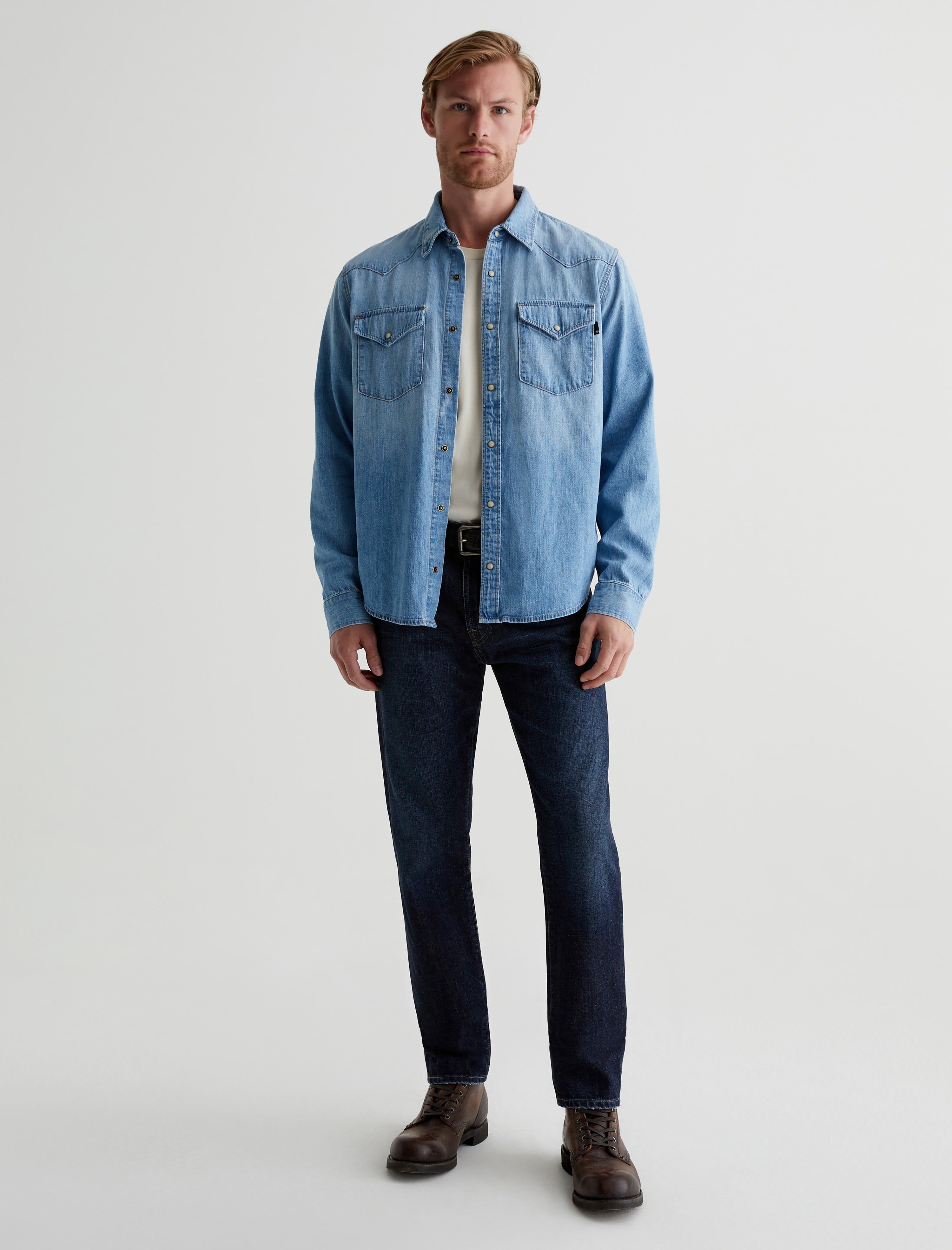 Aiden Western Shirt sold by Adriano Goldschmied product image thumbnail 4