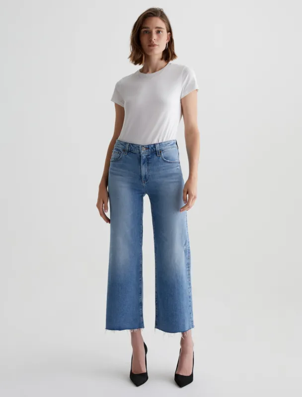 Saige Wide Leg Crop sold by AG Jeans