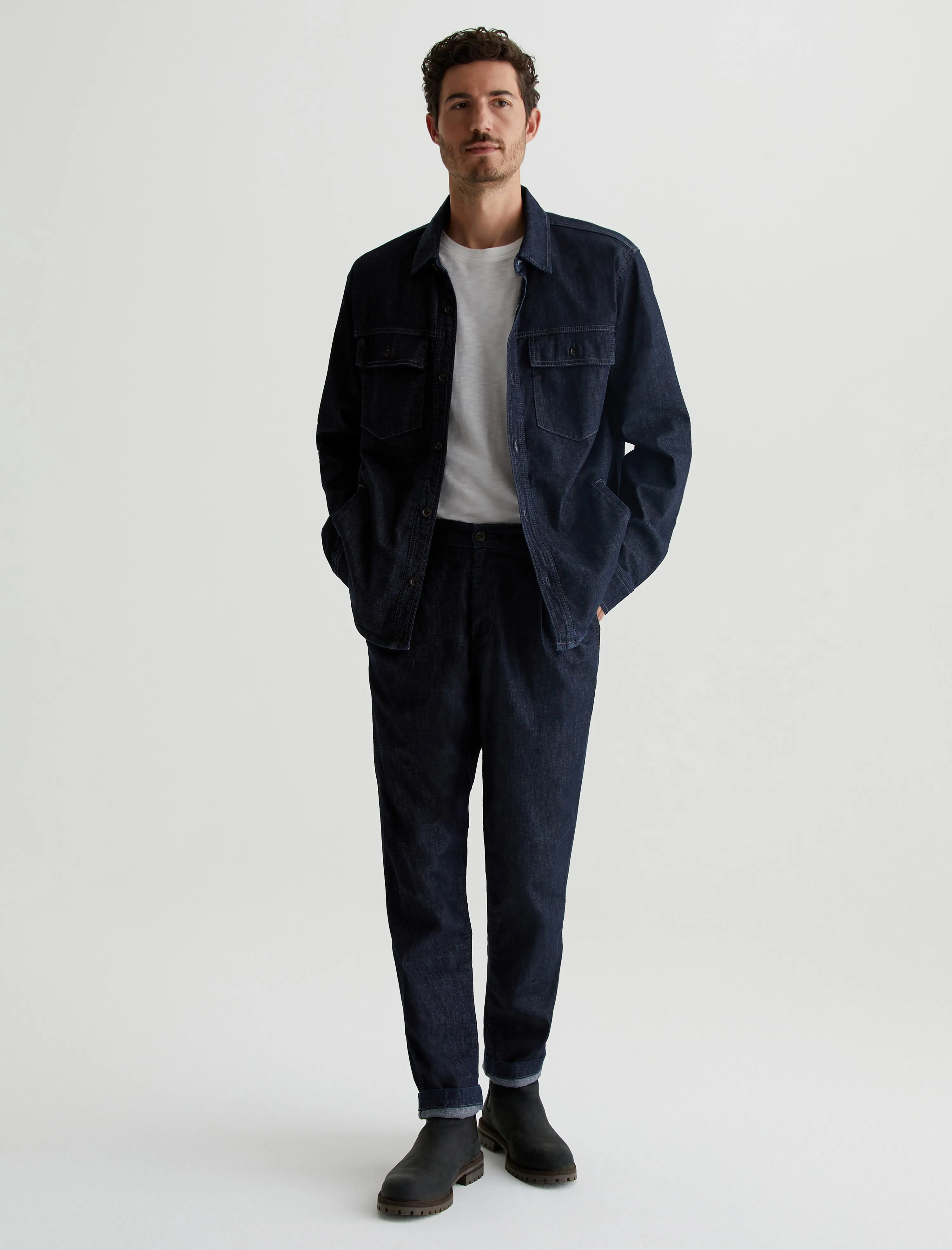 Elias Shirt Jacket sold by Adriano Goldschmied product image thumbnail 4