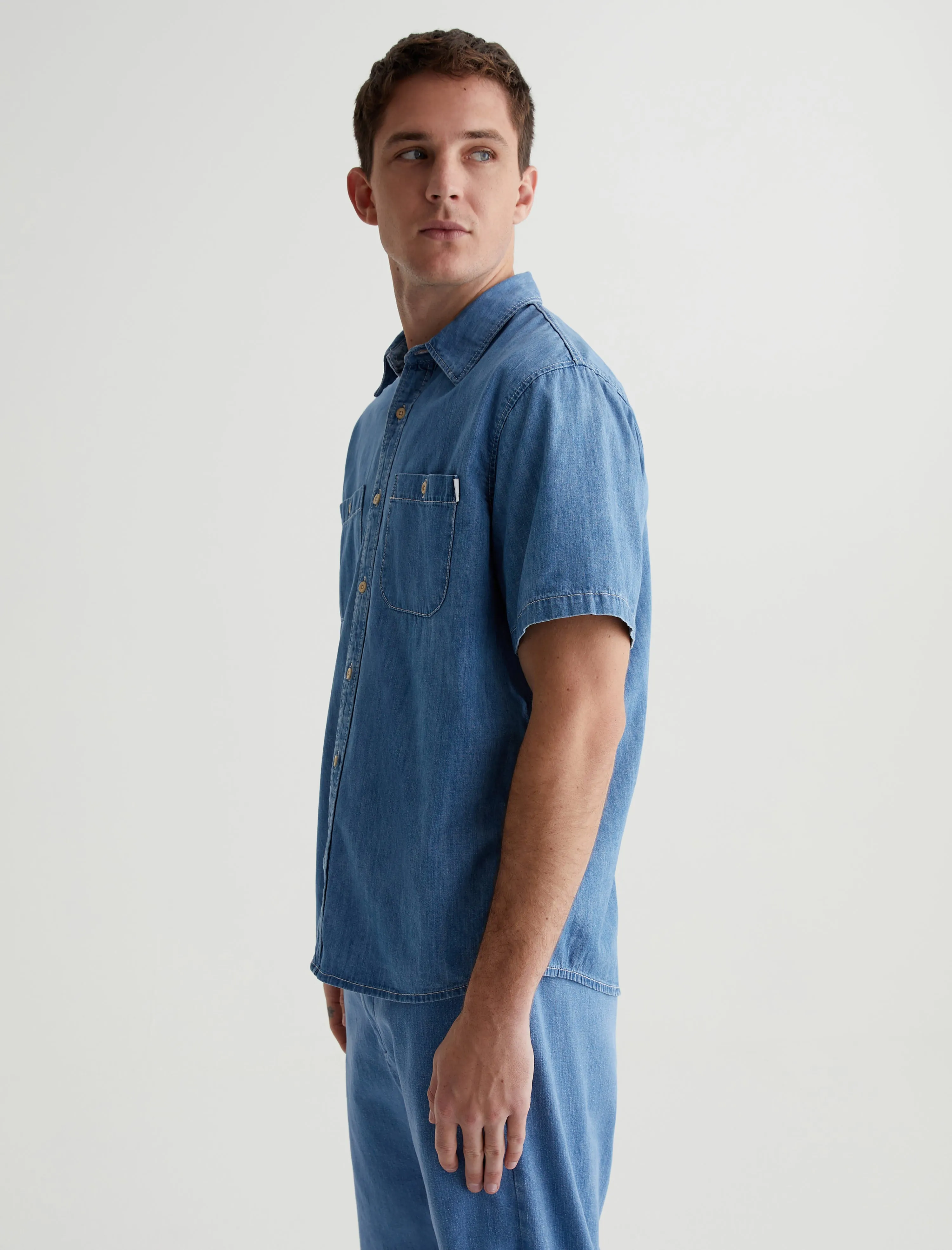 Wayne Short Sleeve Shirt sold by Adriano Goldschmied product image thumbnail 5