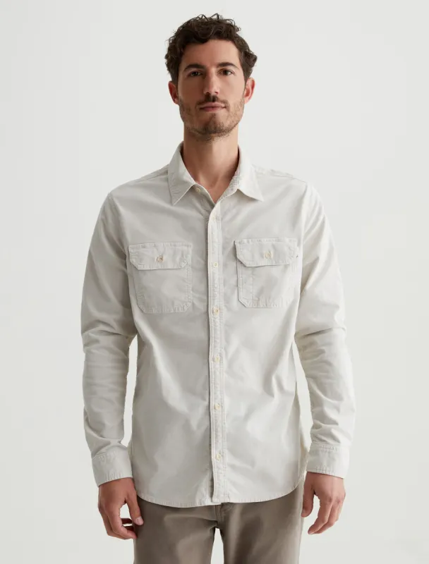 Aiden Utility Corduroy Shirt sold by Adriano Goldschmied