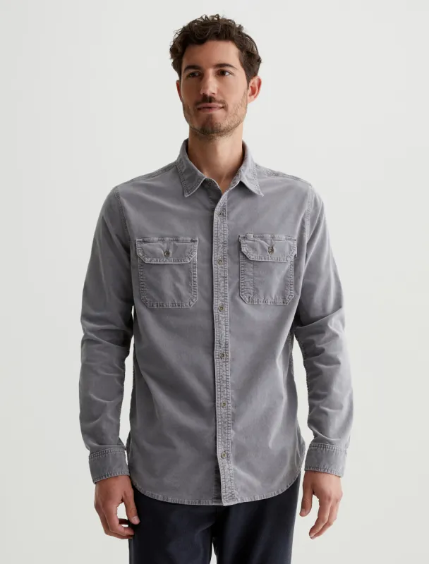 Aiden Utility Corduroy Shirt sold by Adriano Goldschmied