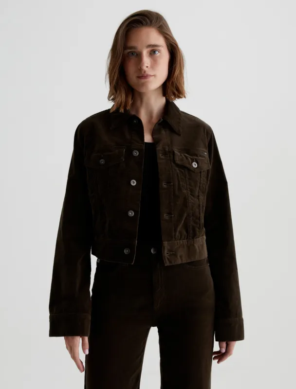 Isa Corduroy Jacket sold by Adriano Goldschmied