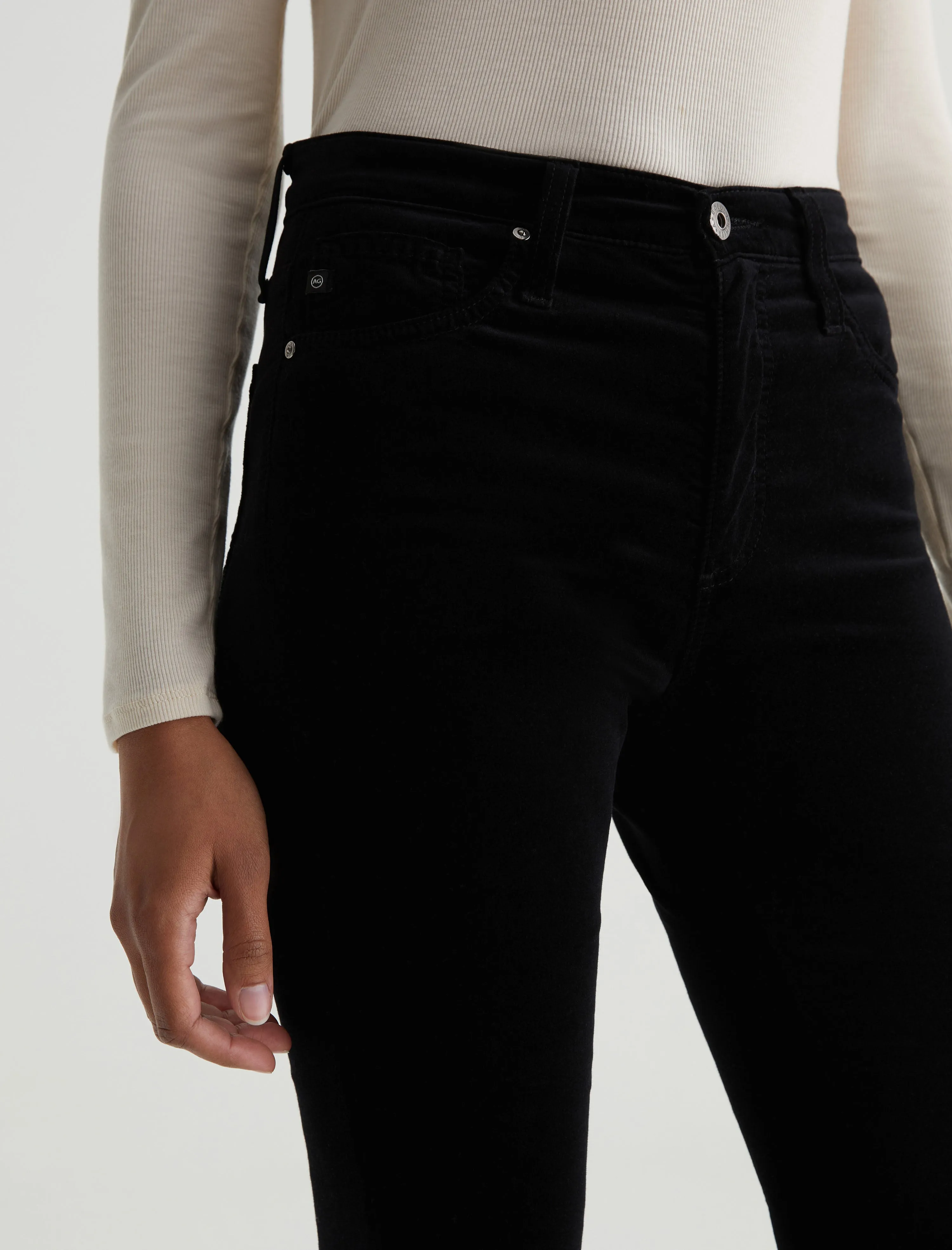 Farrah Boot Velvet sold by Adriano Goldschmied product image thumbnail 3