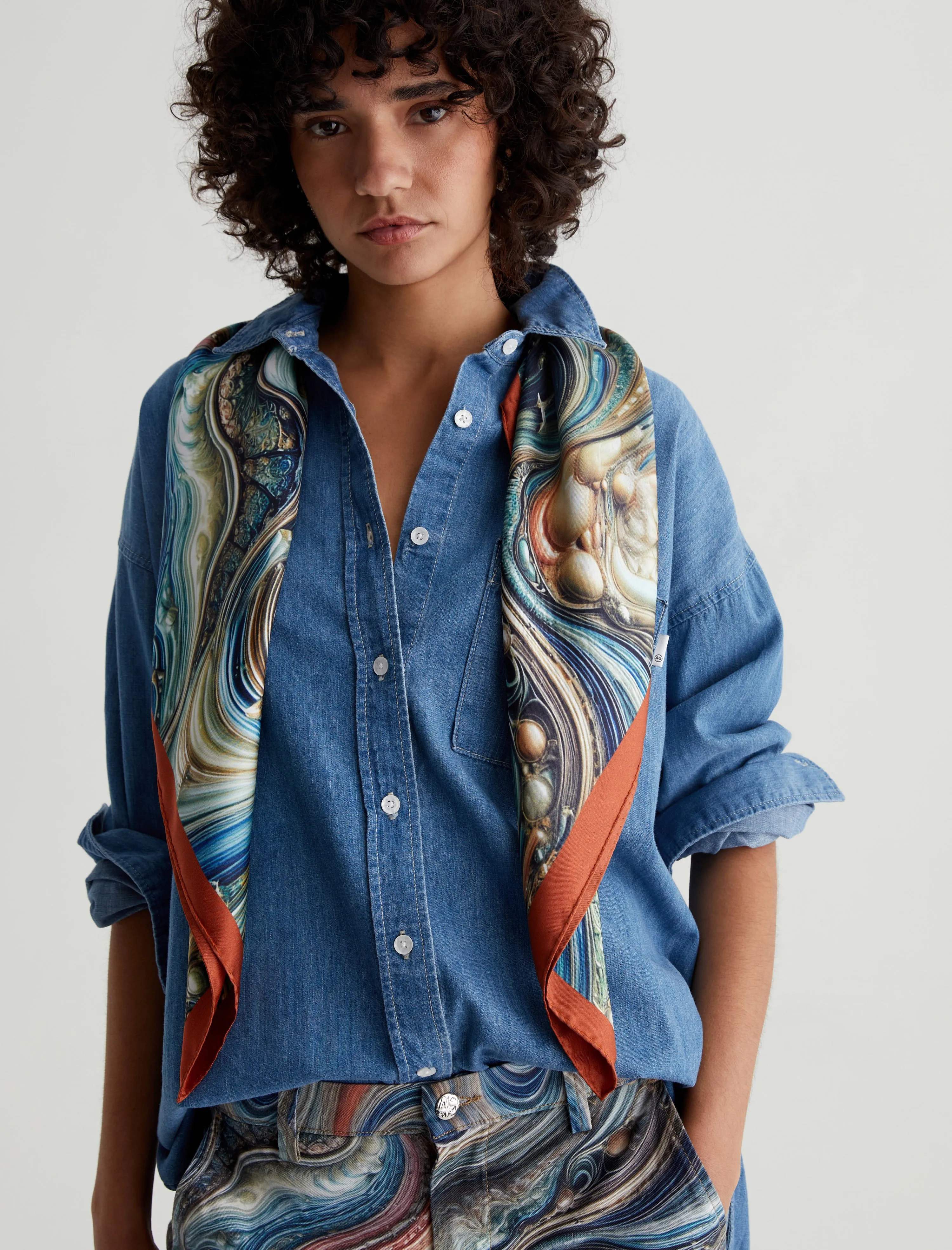 AG Scarf sold by AG Jeans product image thumbnail 2