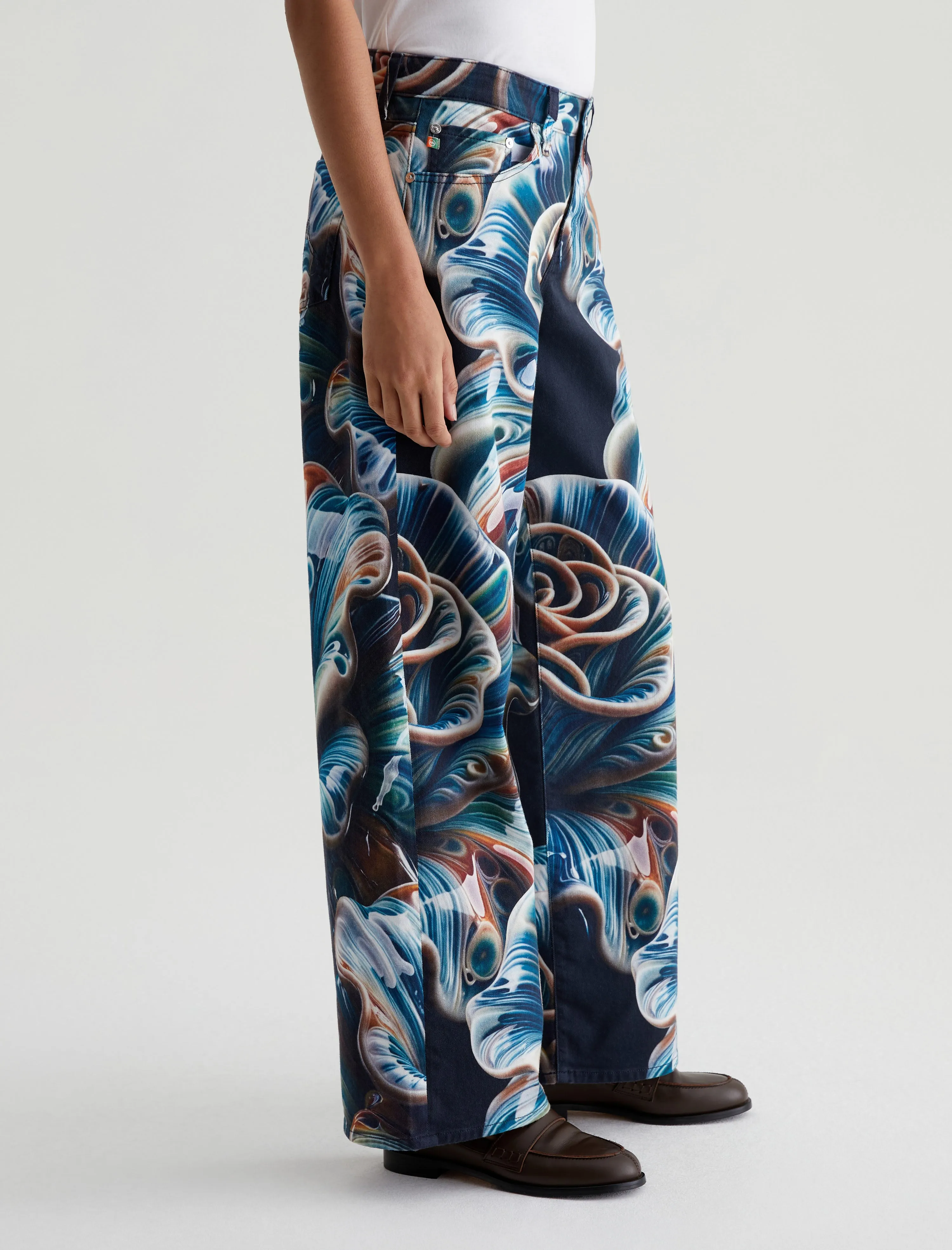 Adria and Silk Scarf in Porcelain Rose sold by Adriano Goldschmied product image thumbnail 5