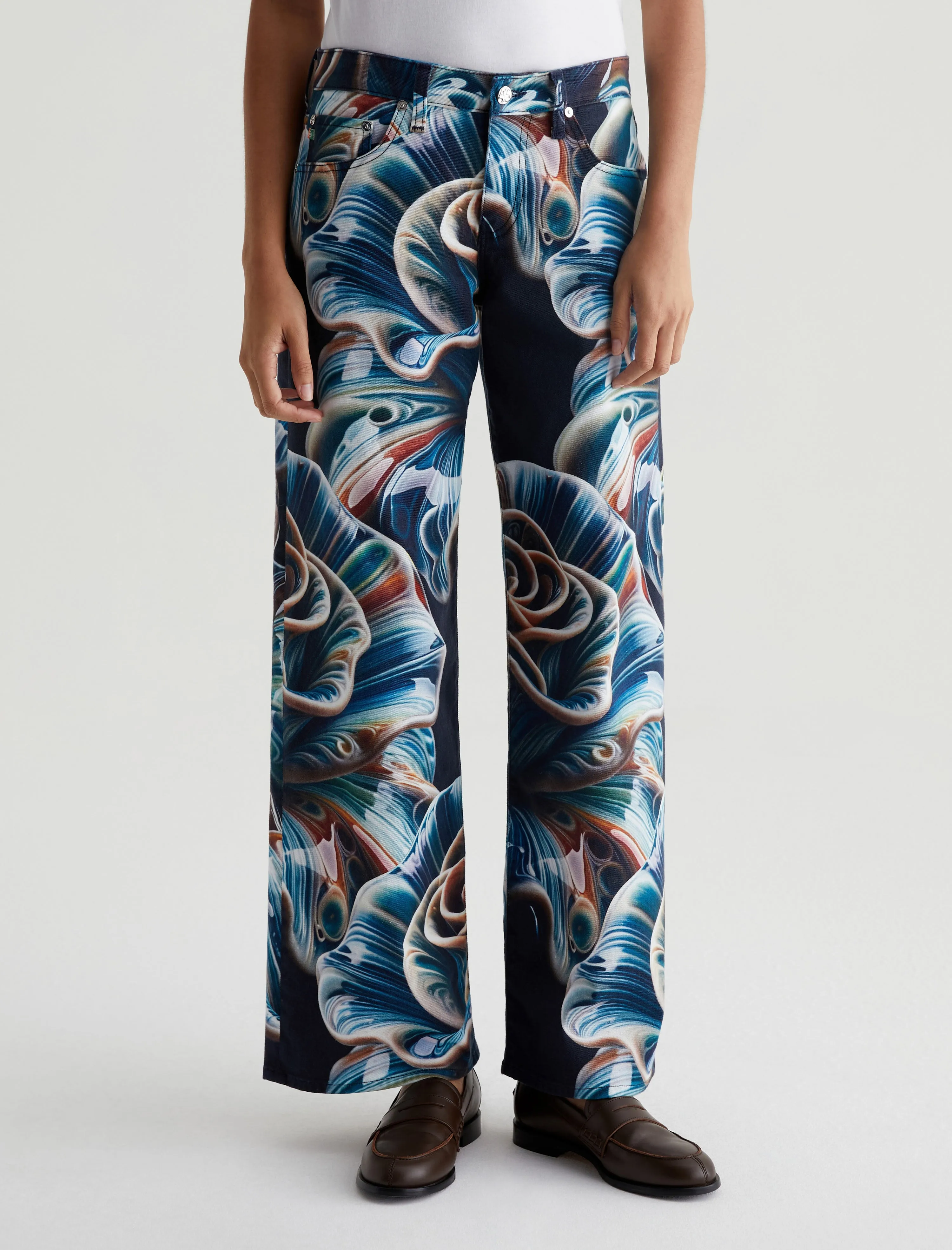 Adria and Silk Scarf in Porcelain Rose sold by Adriano Goldschmied product image thumbnail 2