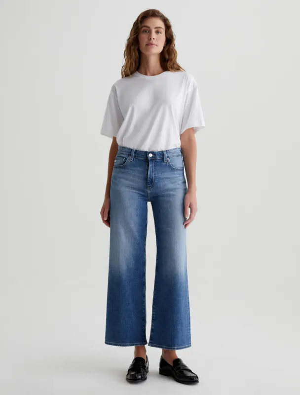 Saige Wide Leg Crop sold by AG Jeans