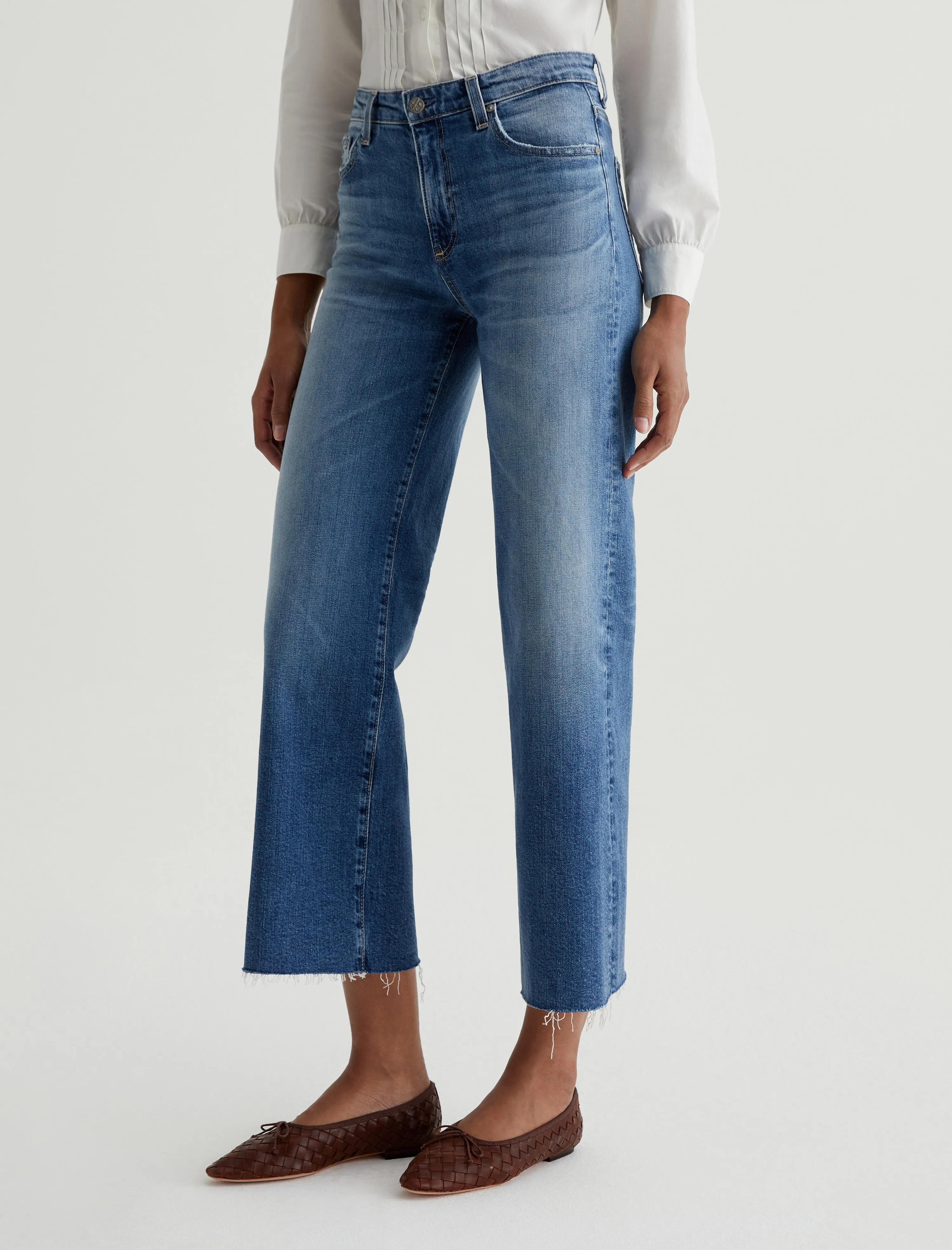 Saige Wide Leg Crop sold by AG Jeans product image thumbnail 4