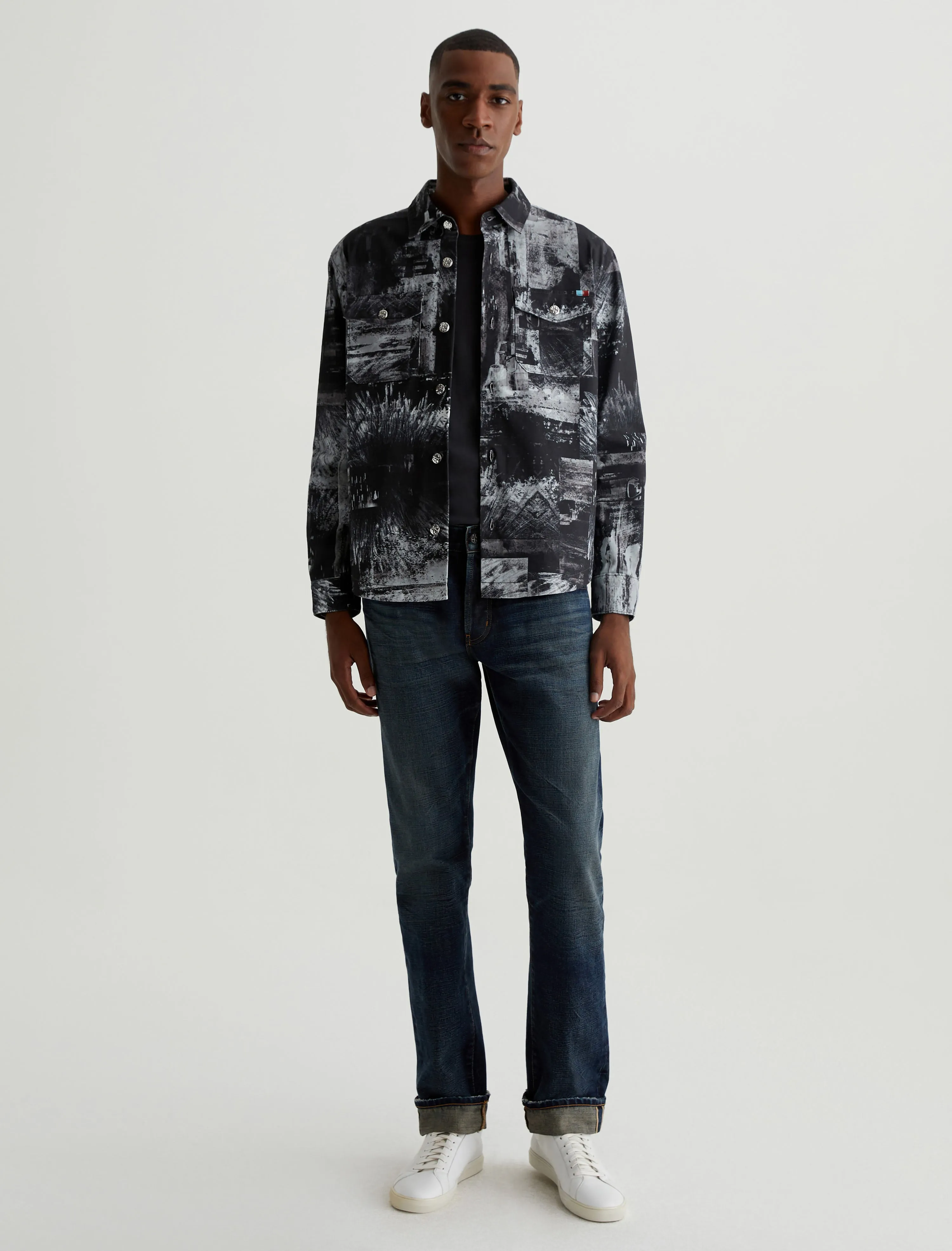 Elias Shirt Jacket sold by Adriano Goldschmied product image thumbnail 4