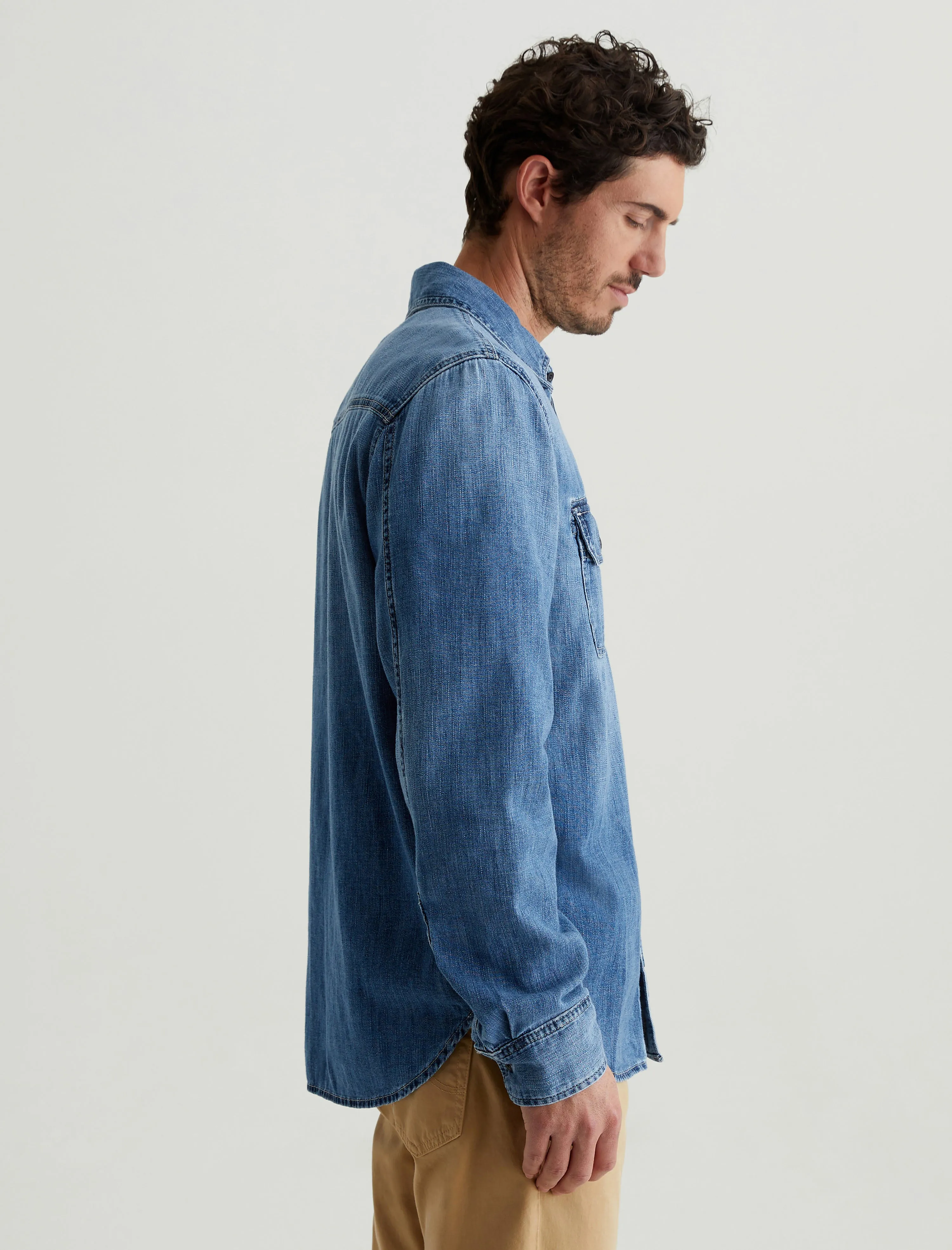Aiden Utility Shirt sold by AG Jeans product image thumbnail 3
