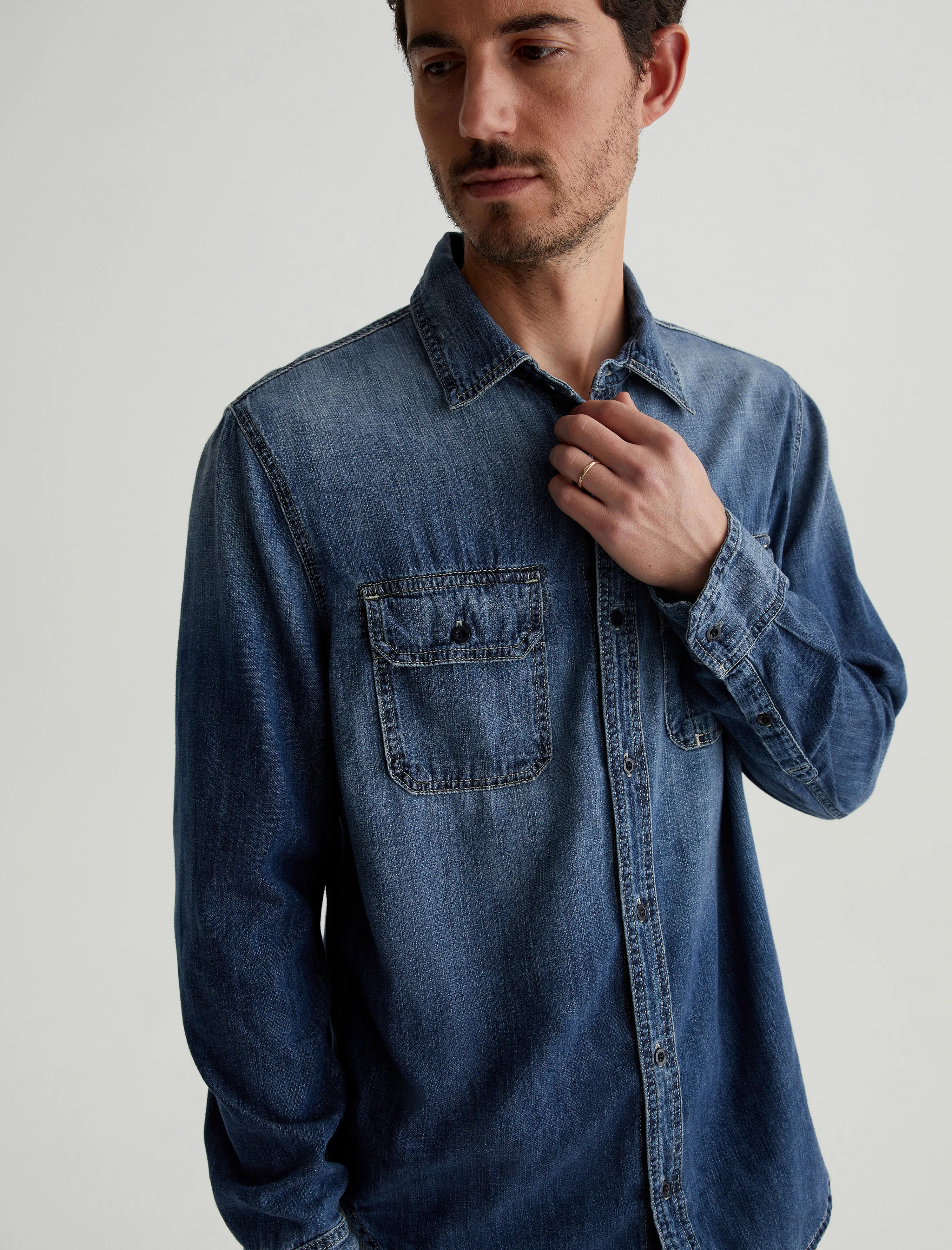 Aiden Utility Shirt sold by AG Jeans product image thumbnail 2