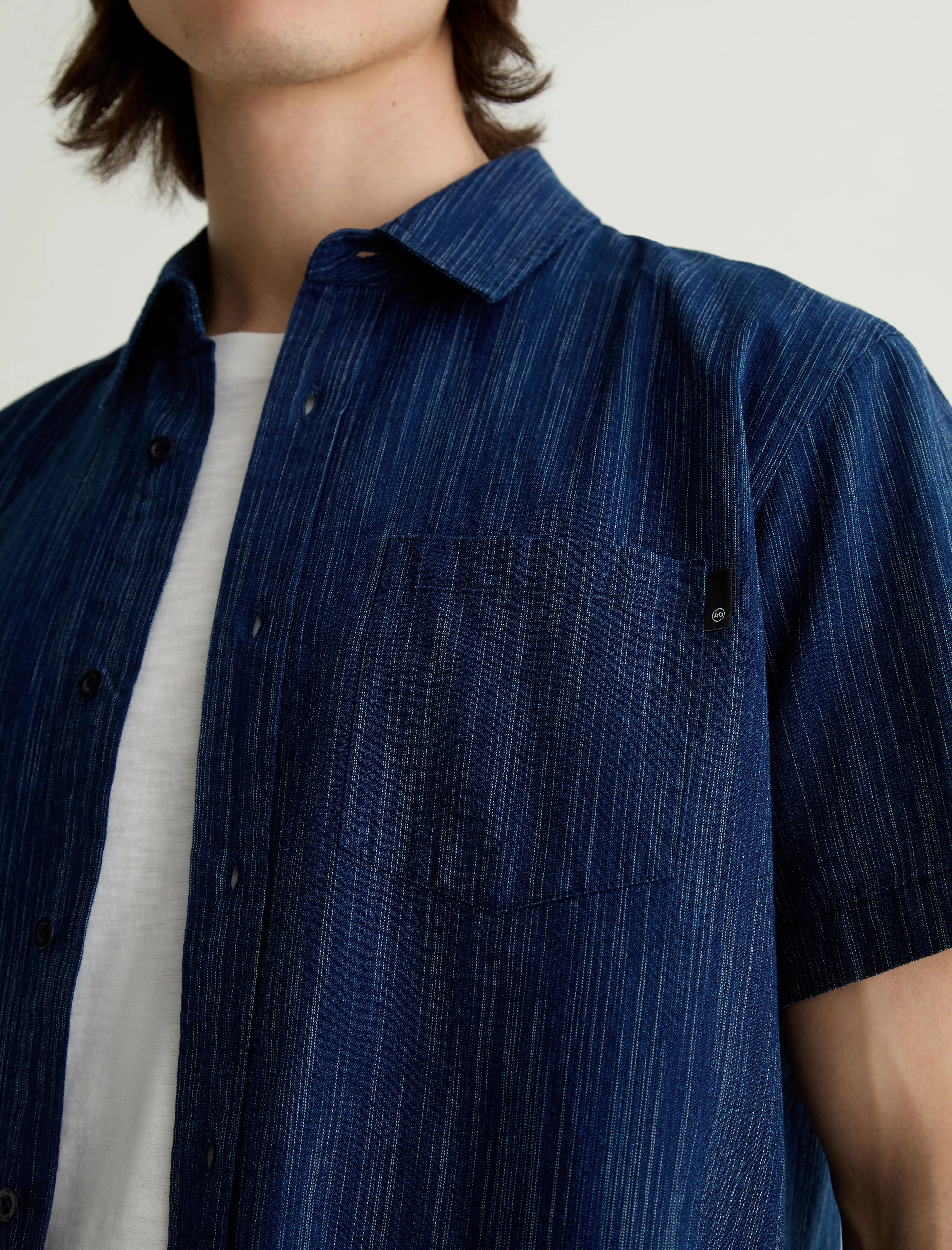 Wesley Short Sleeve Shirt sold by Adriano Goldschmied product image thumbnail 5