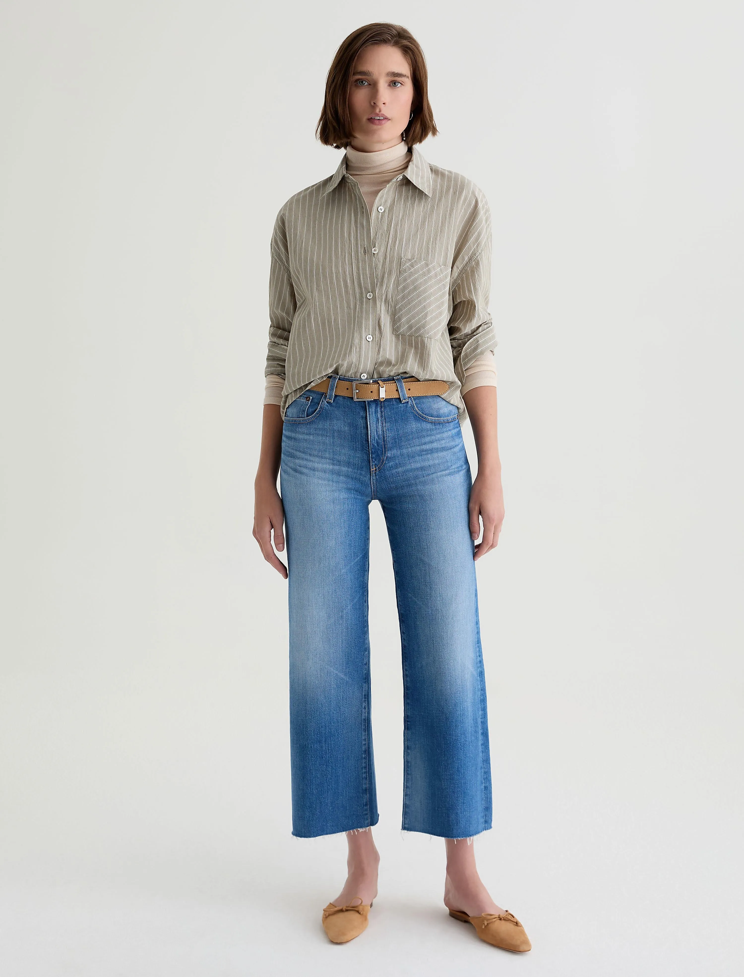 Saige Wide Leg Crop sold by AG Jeans product image thumbnail 2