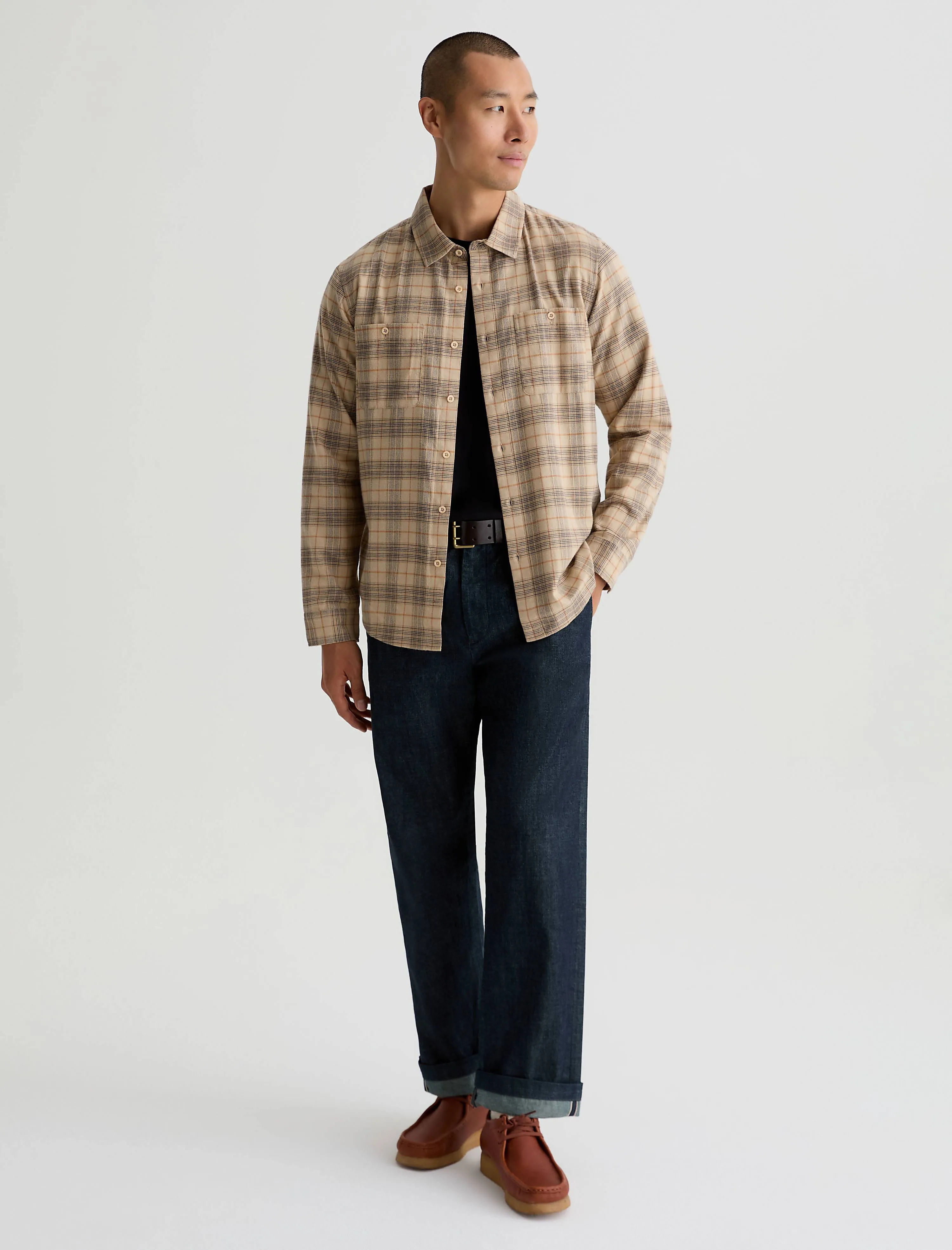 Wayne Work Shirt sold by AG Jeans product image thumbnail 4