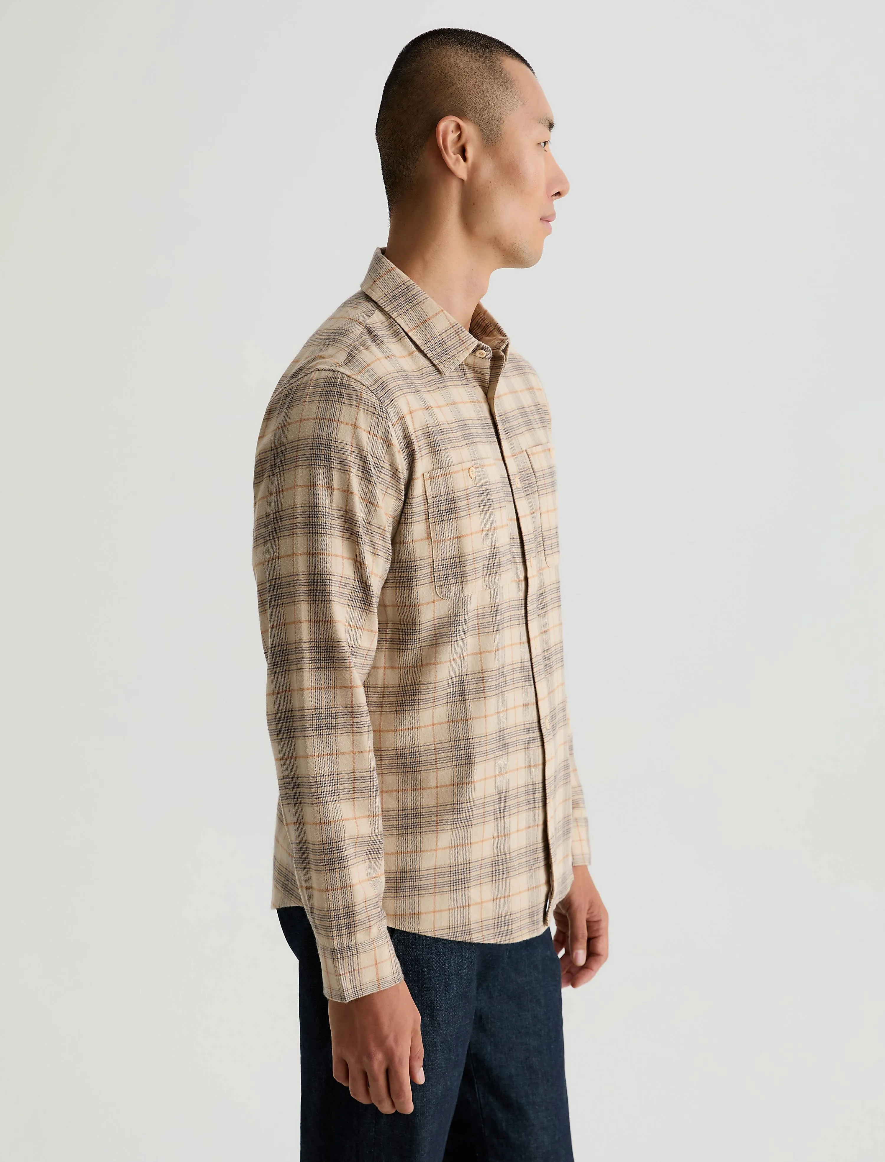 Wayne Work Shirt sold by AG Jeans product image thumbnail 3