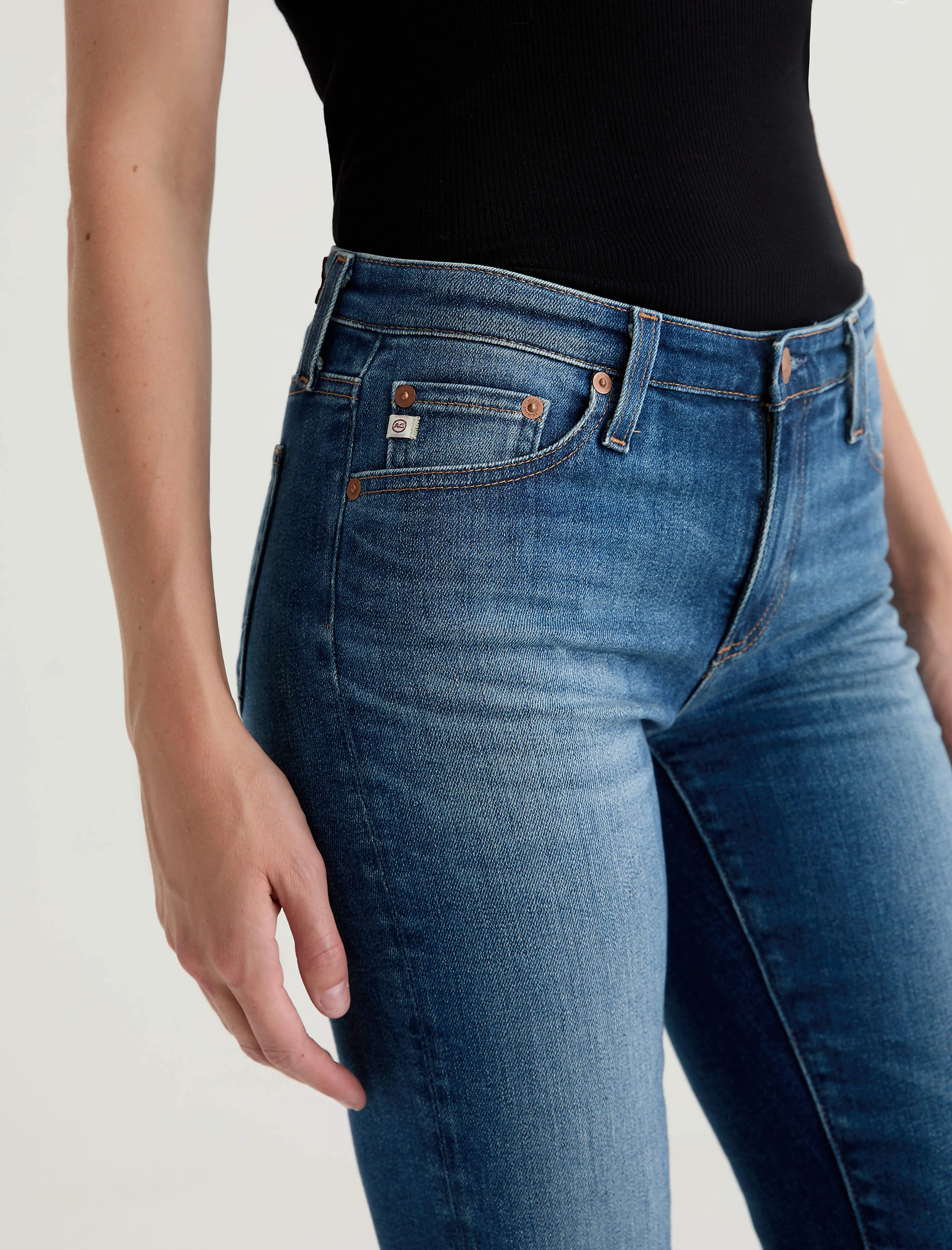 Angel Split Hem Jean sold by Adriano Goldschmied product image thumbnail 4