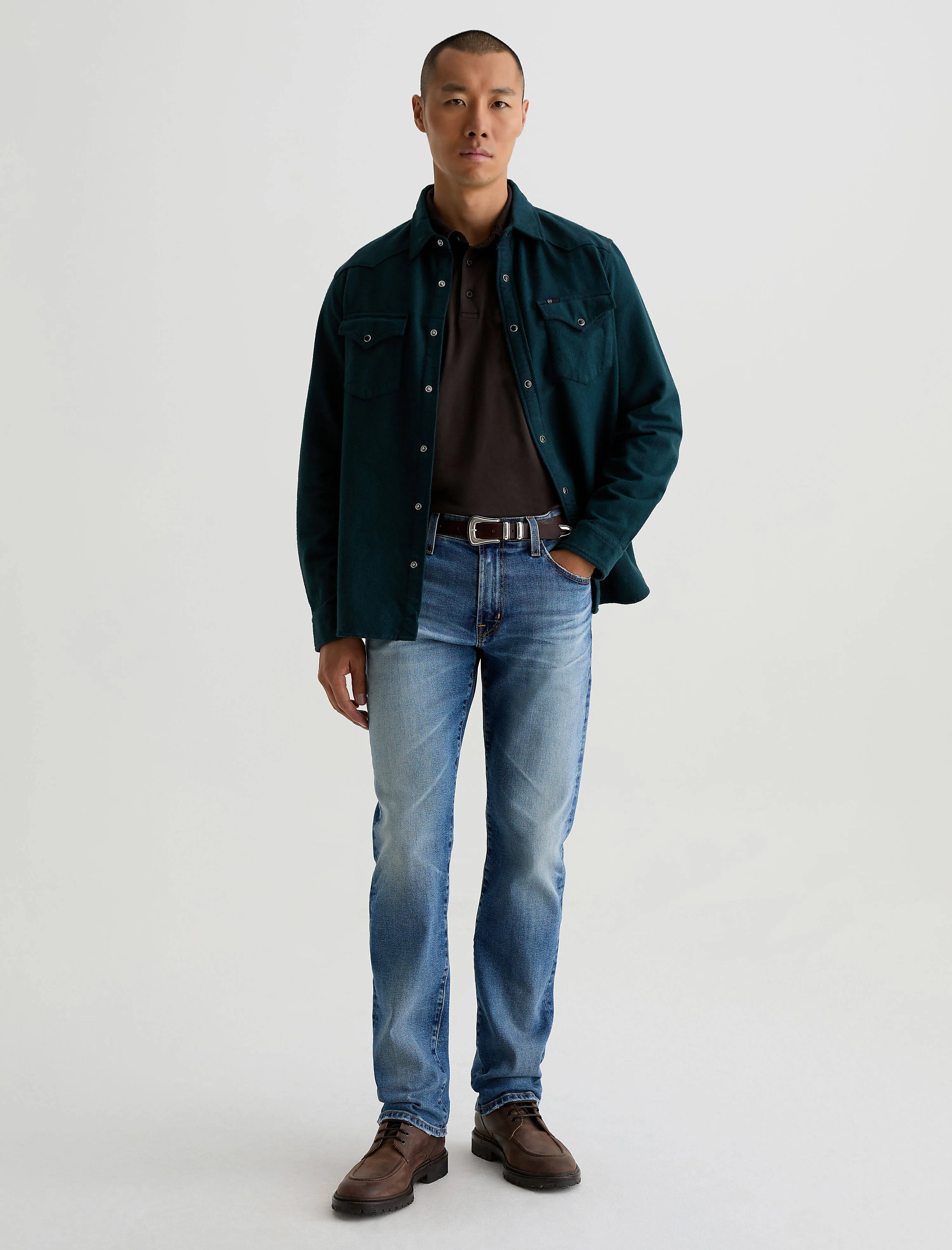 Bryce Long Sleeve Polo sold by AG Jeans product image thumbnail 5