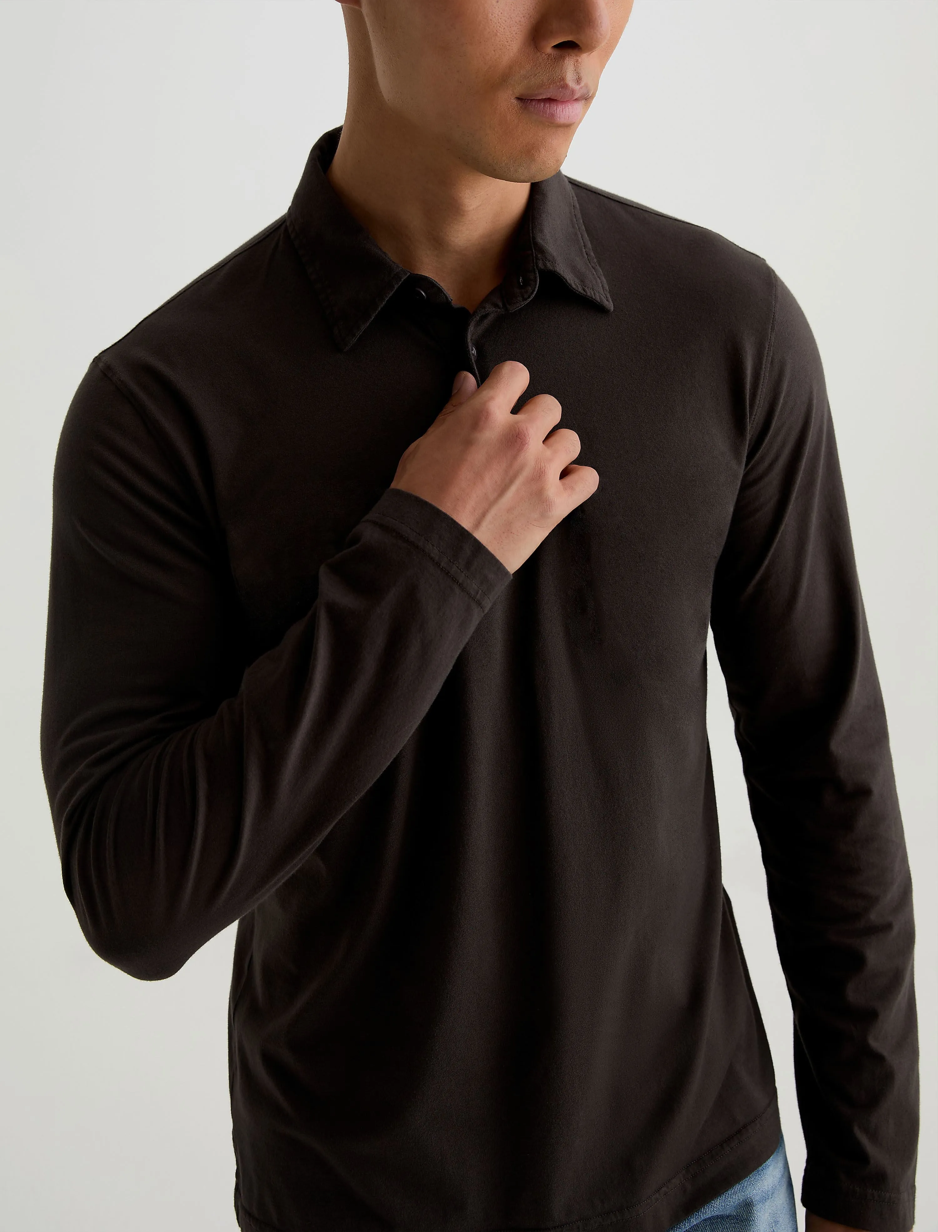 Bryce Long Sleeve Polo sold by AG Jeans product image thumbnail 3