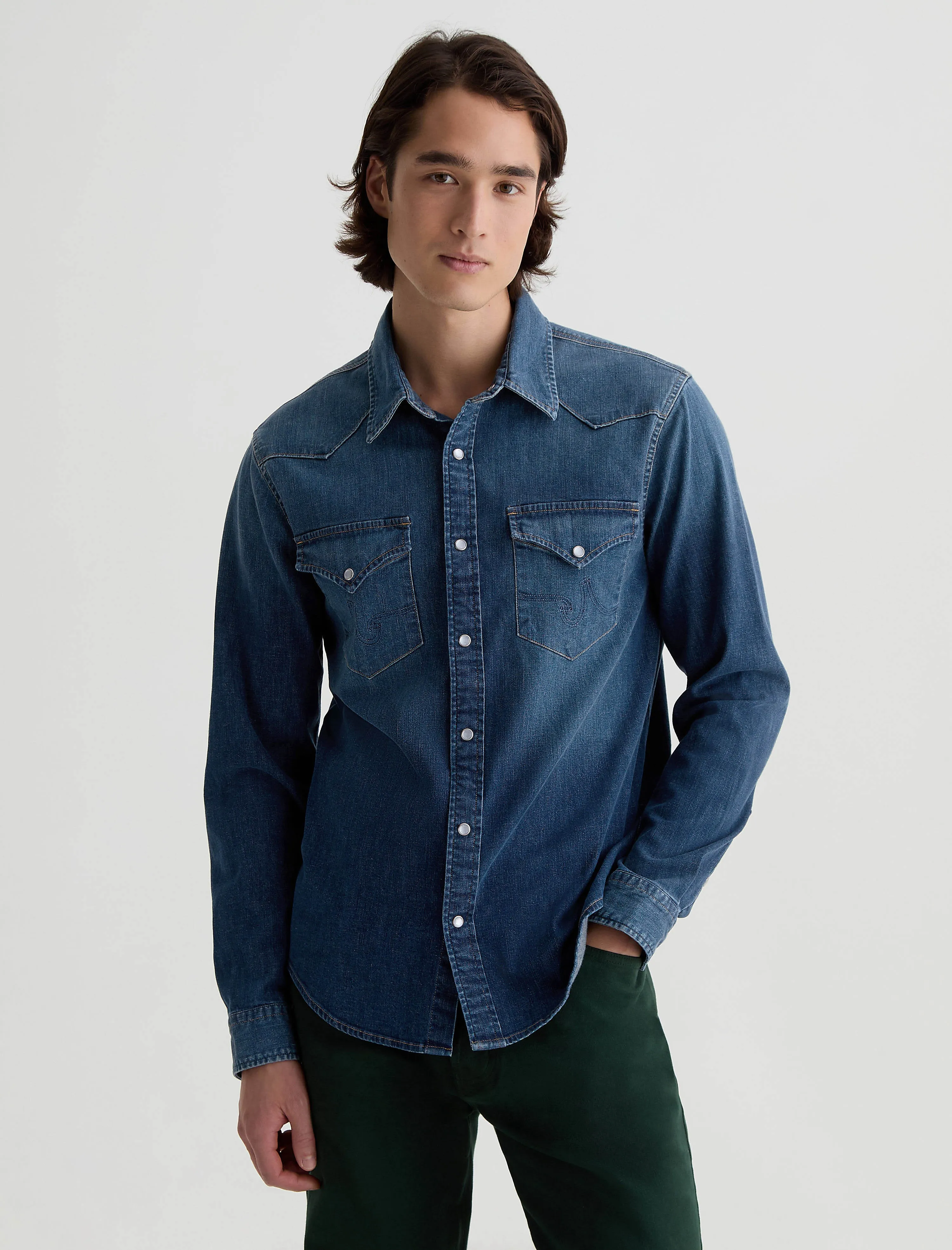 Huston Western Shirt sold by Adriano Goldschmied product image thumbnail 2