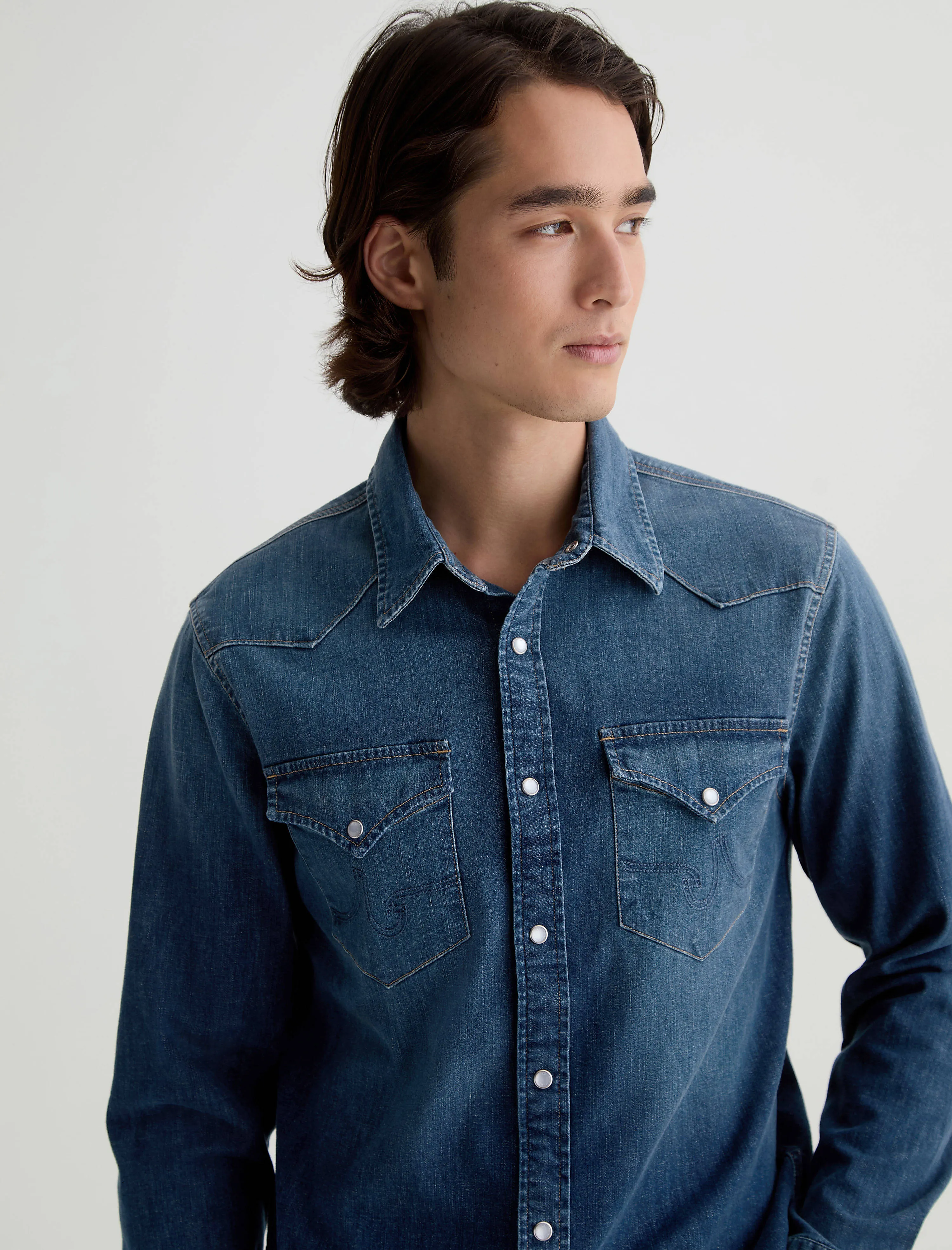 Huston Western Shirt sold by Adriano Goldschmied product image thumbnail 3