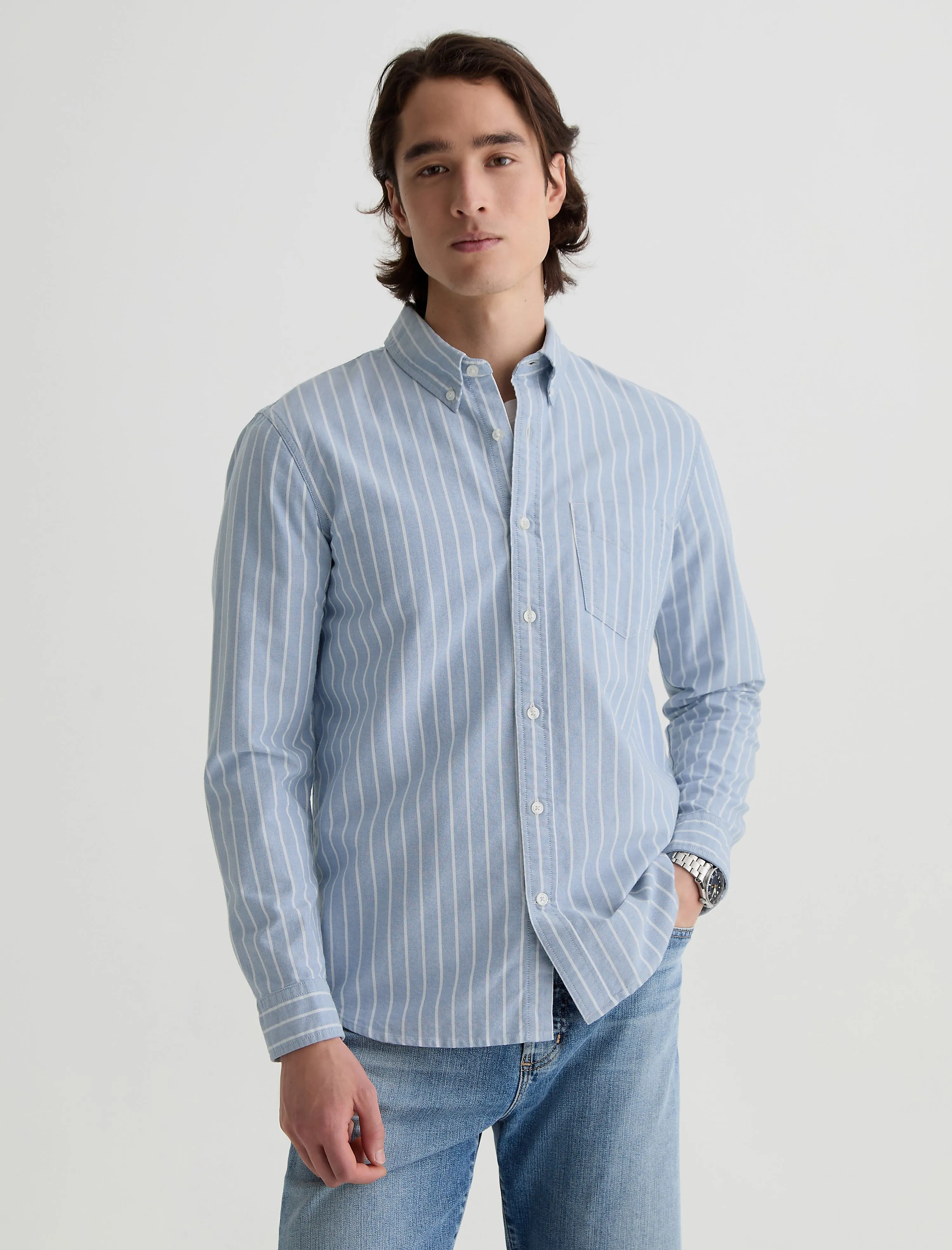Dean Oxford Shirt sold by AG Jeans product image thumbnail 2