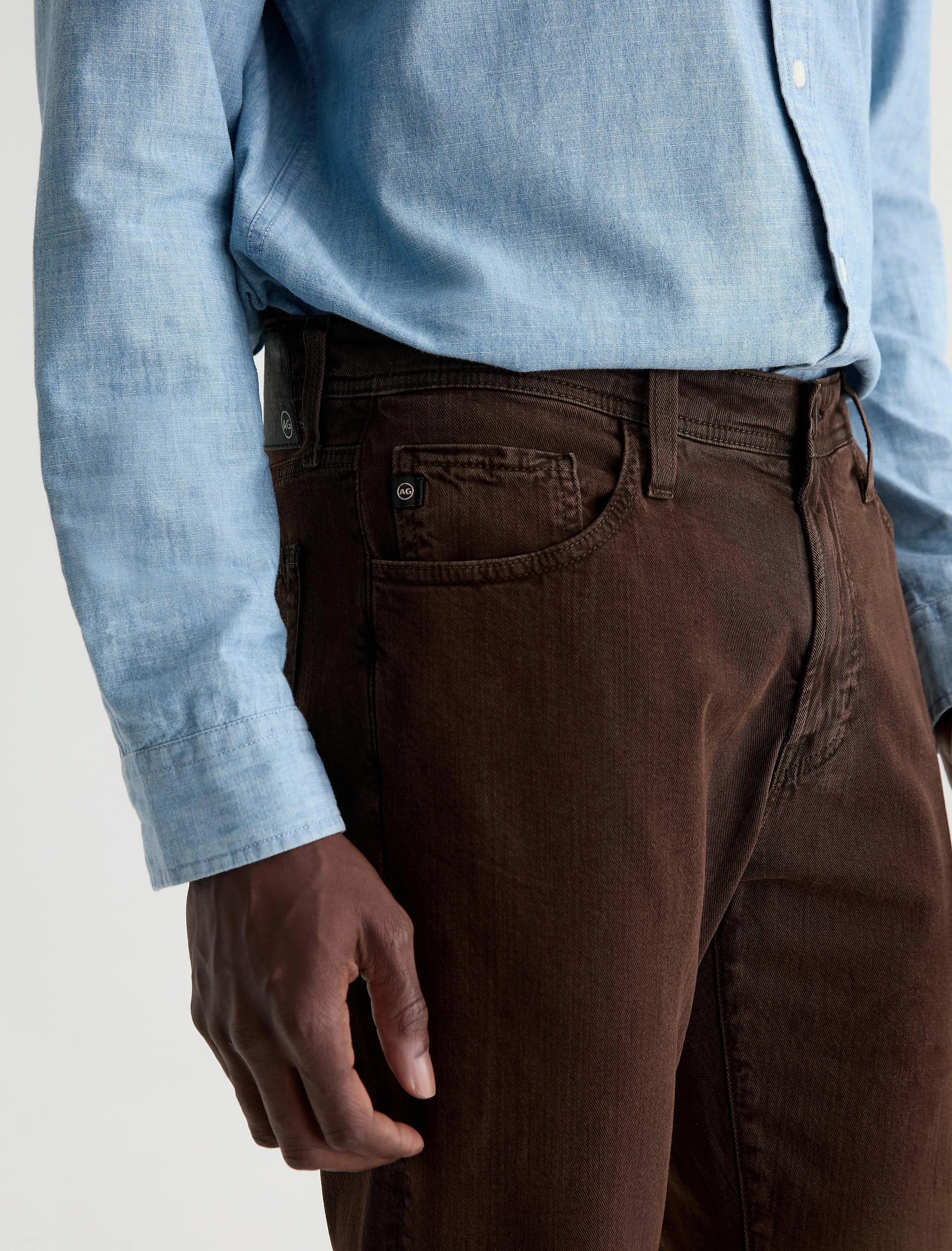 Everett Linen Pant sold by AG Jeans product image thumbnail 4