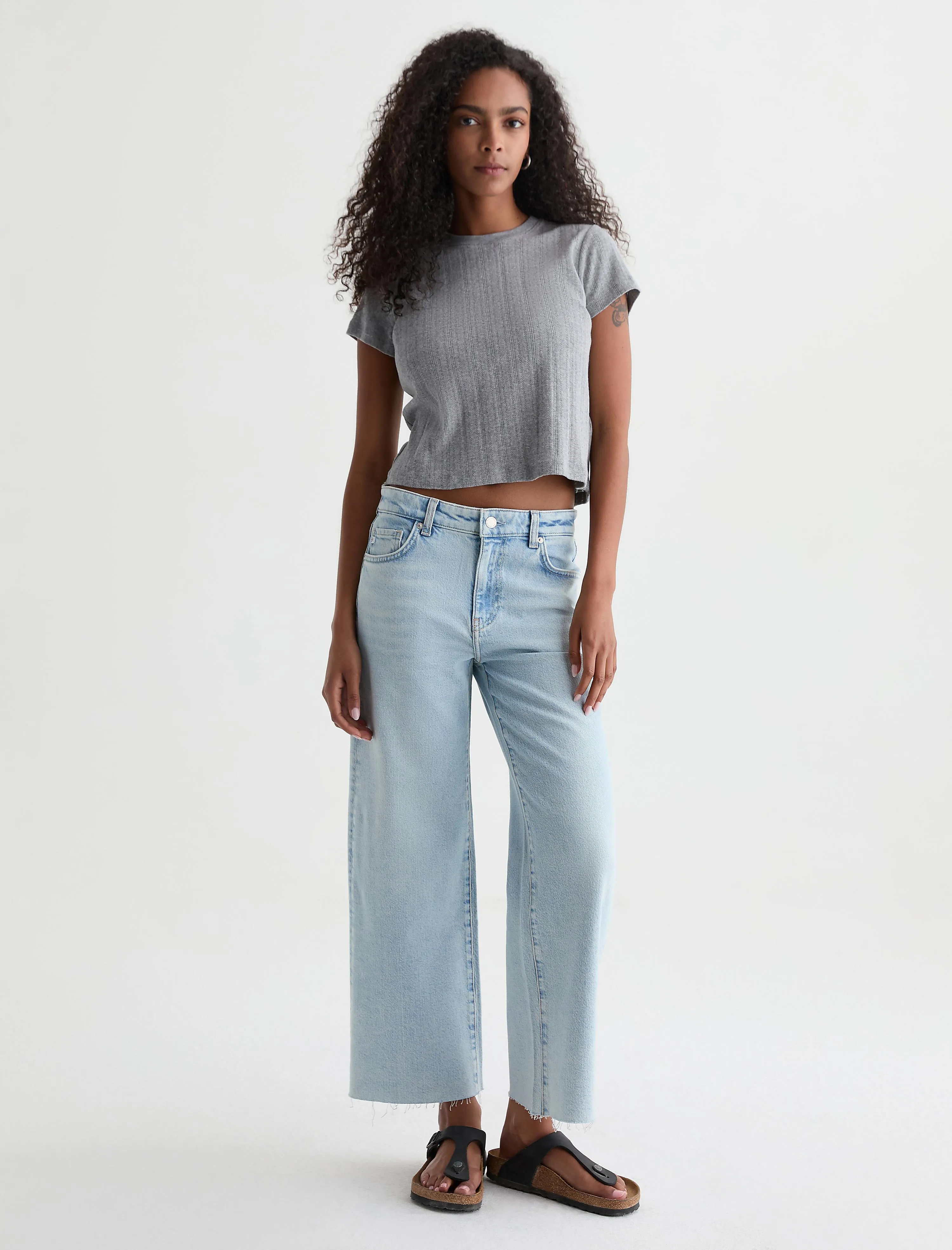 Saige Wide Leg Crop Jean sold by AG Jeans product image thumbnail 2