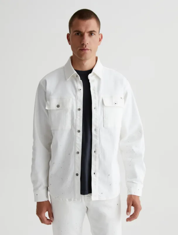 Elias Shirt Jacket sold by Adriano Goldschmied