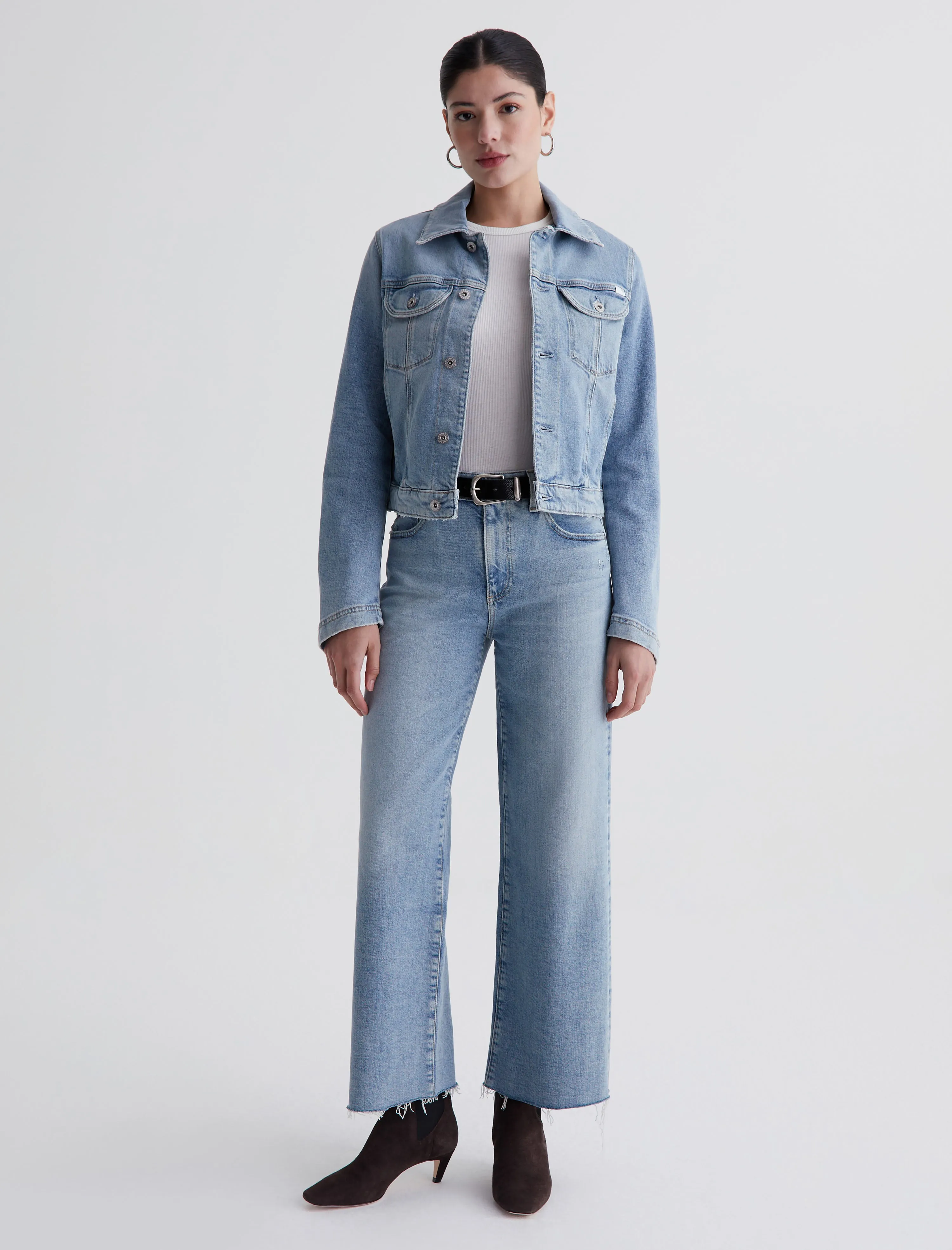 Saige Wide Leg Crop sold by Adriano Goldschmied