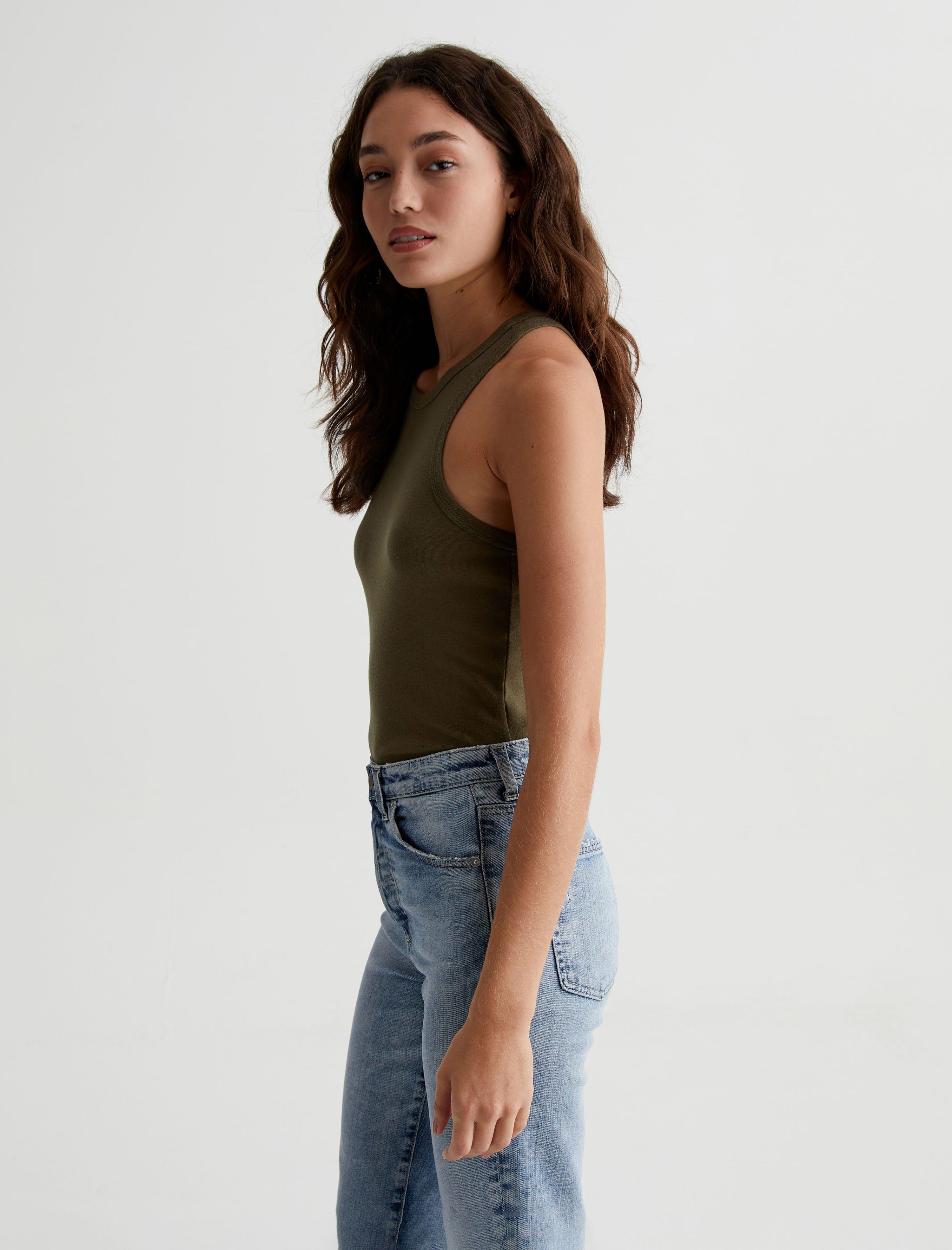 Olive Tank sold by Adriano Goldschmied product image thumbnail 5