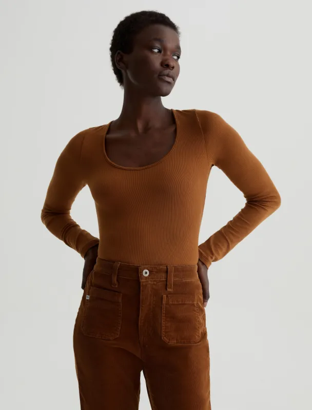 Jaxon Long Sleeve Scoop sold by Adriano Goldschmied